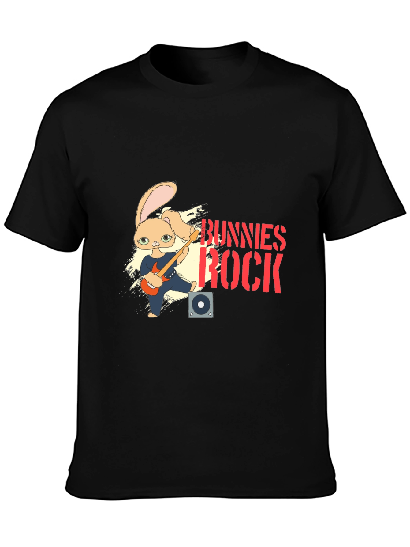 Bunnies Rock Graphic T-Shirt