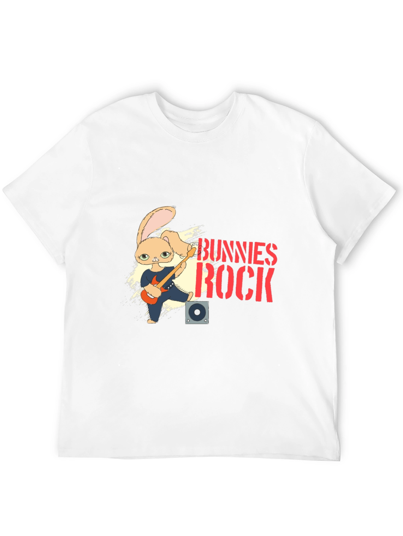 Bunnies Rock Graphic T-Shirt