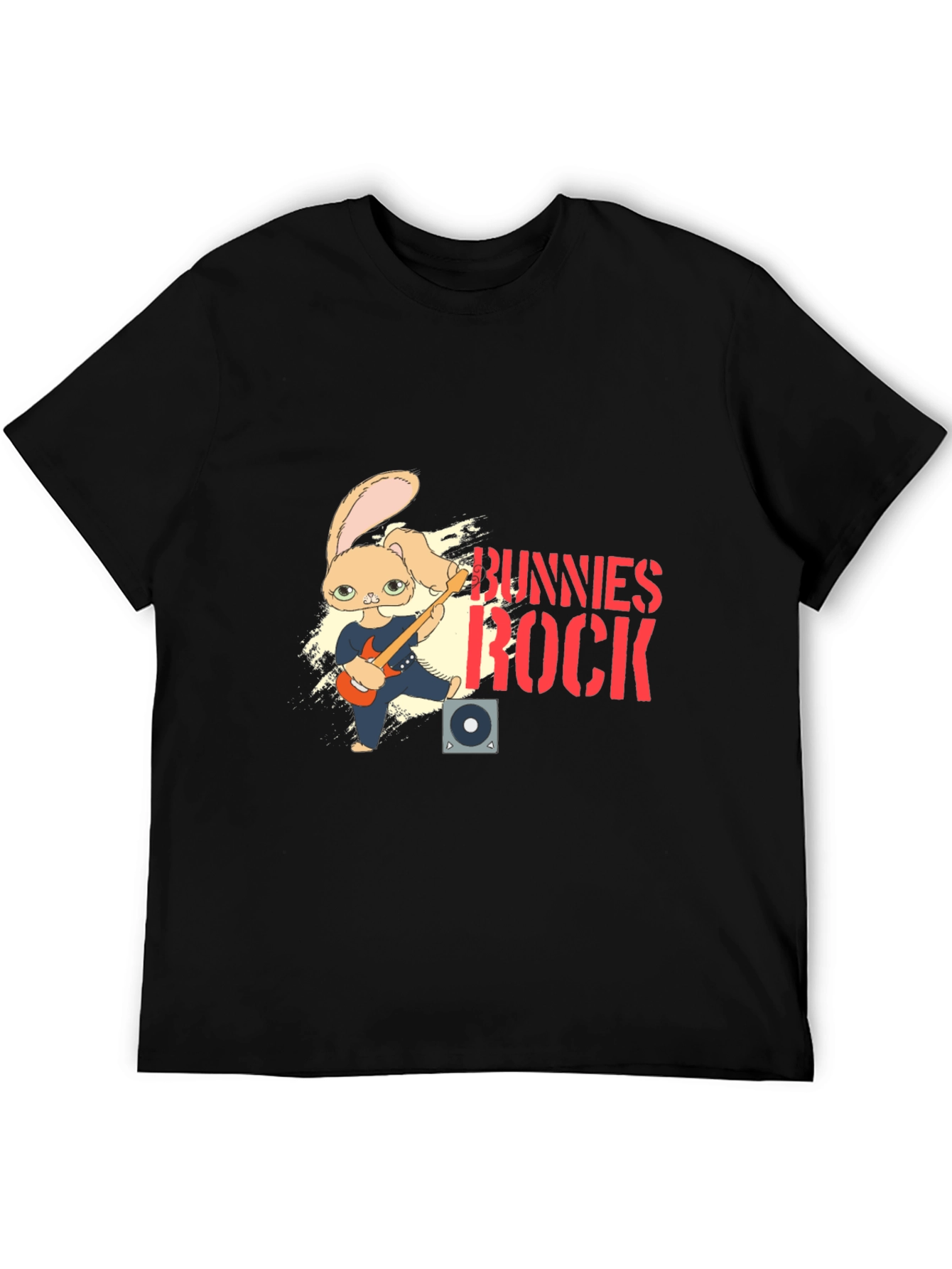 Bunnies Rock Graphic T-Shirt