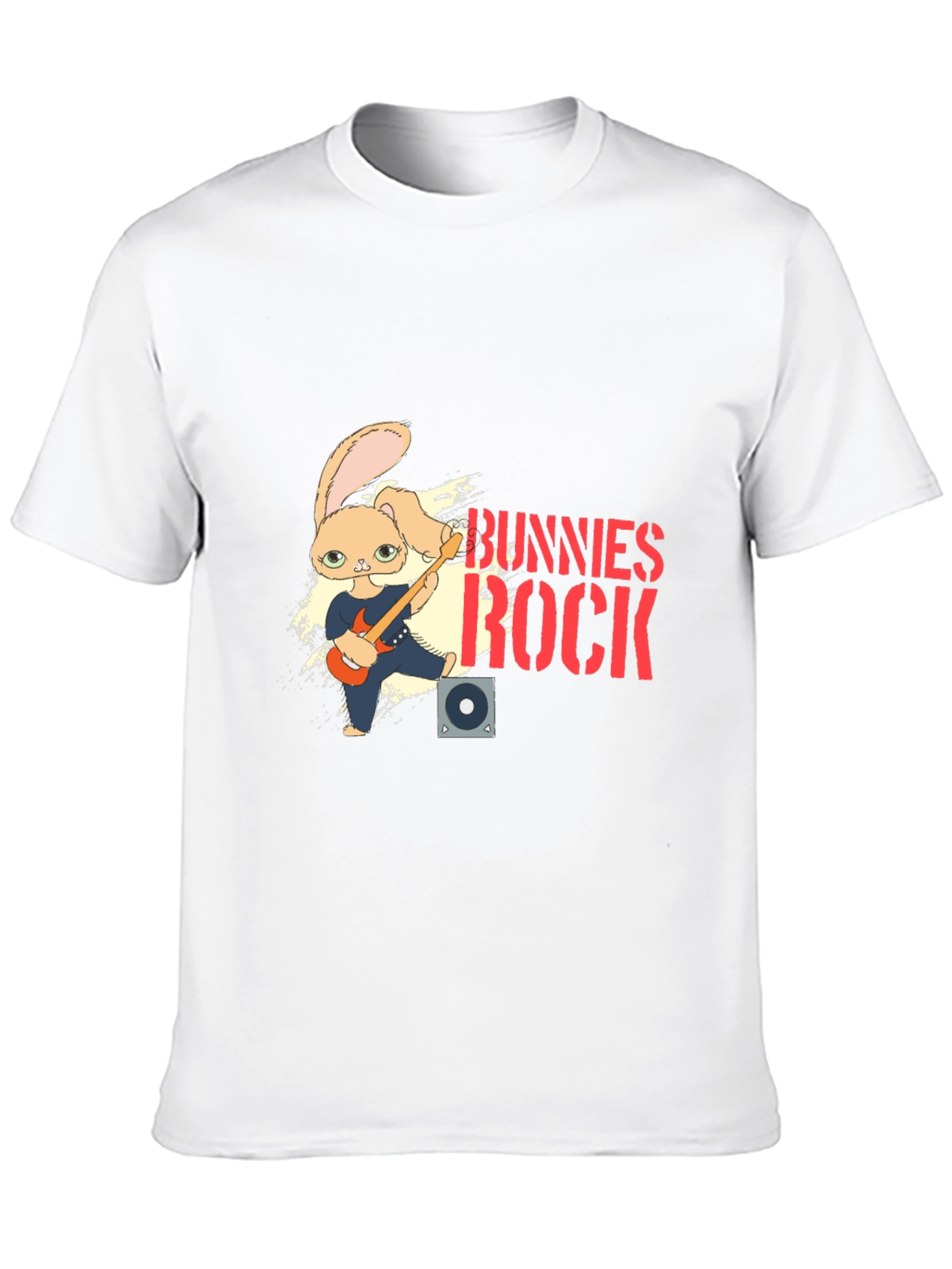 Bunnies Rock Graphic T-Shirt