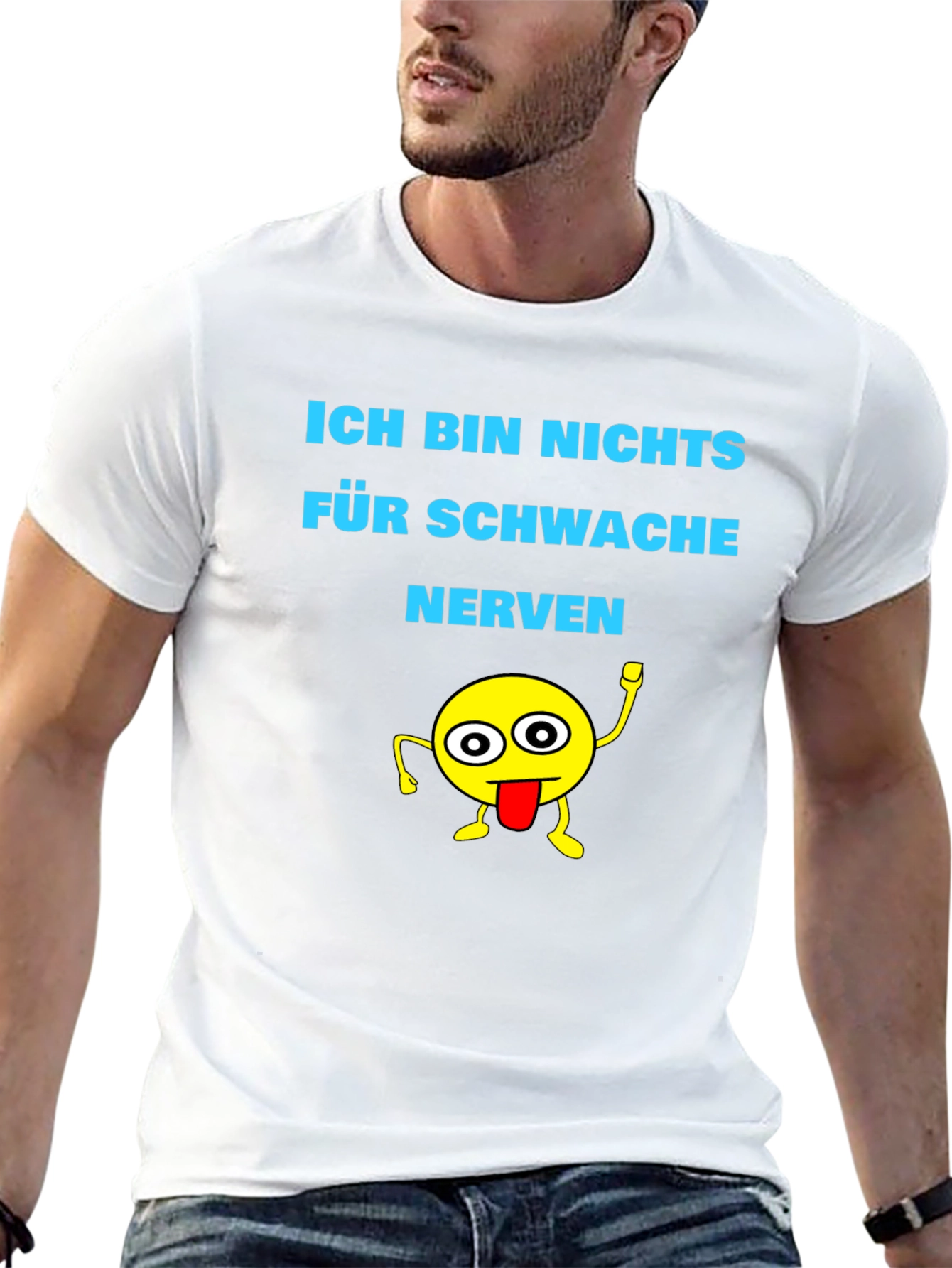 Funny Graphic Tee: Ich Bin Nichts Für Schwache Nerven