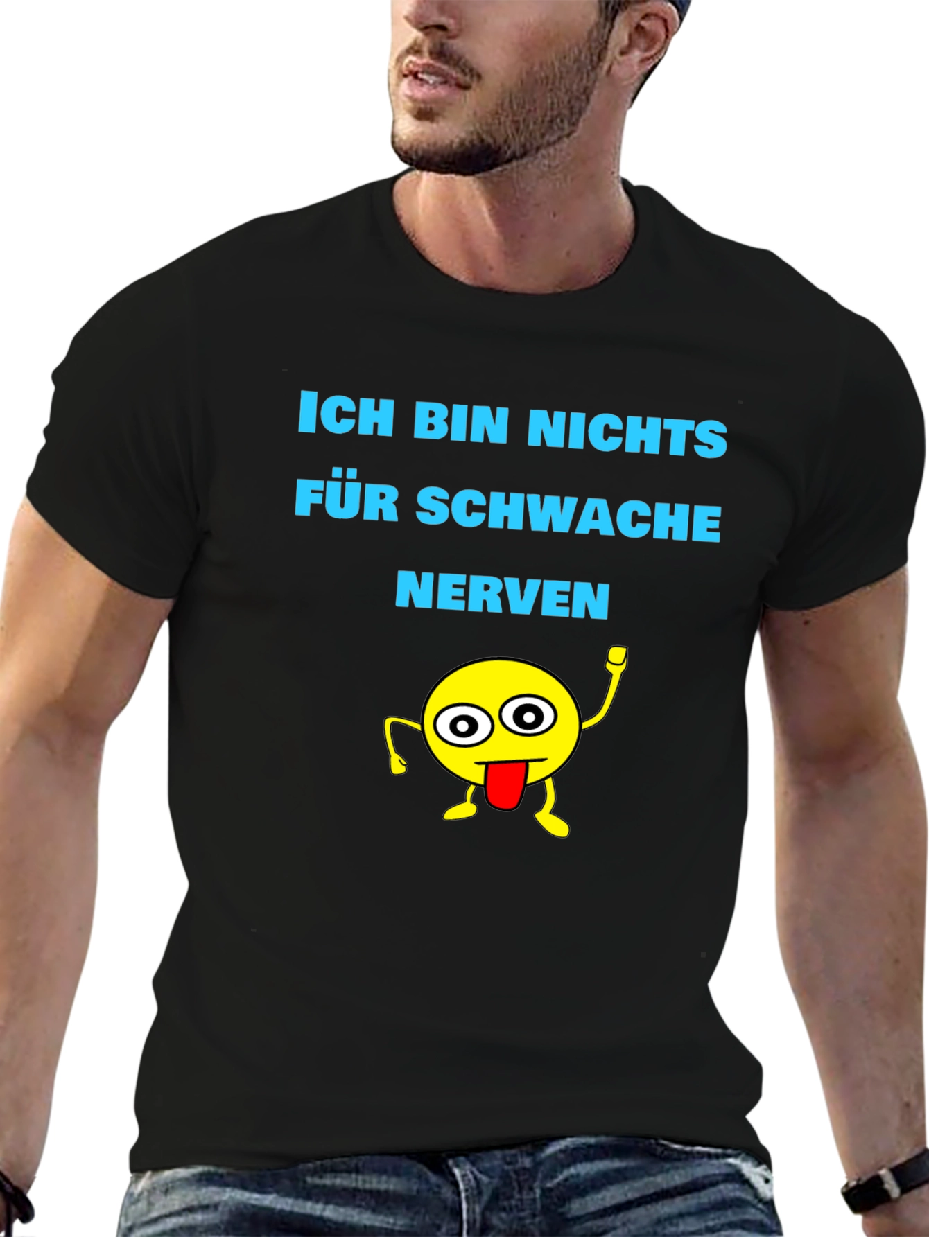 Funny Graphic Tee: Ich Bin Nichts Für Schwache Nerven
