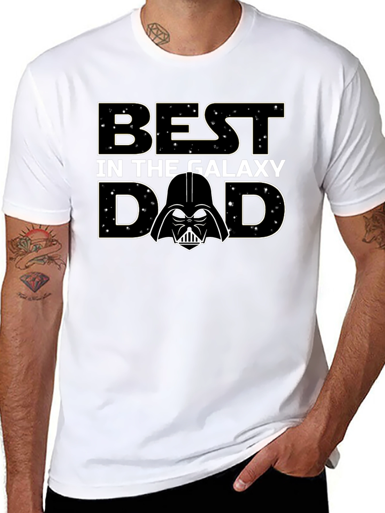 Best Dad in the Galaxy T-Shirt