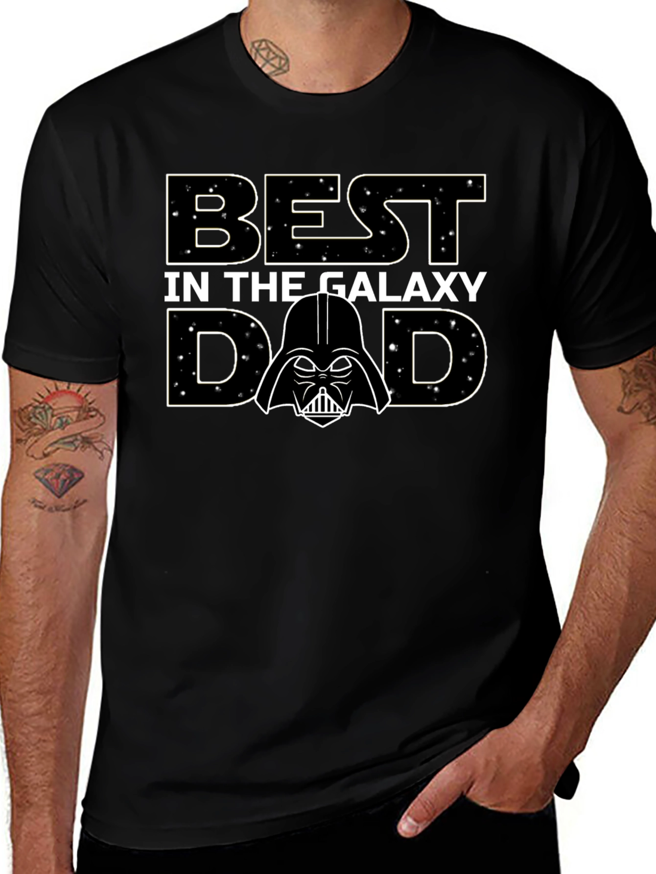 Best Dad in the Galaxy T-Shirt