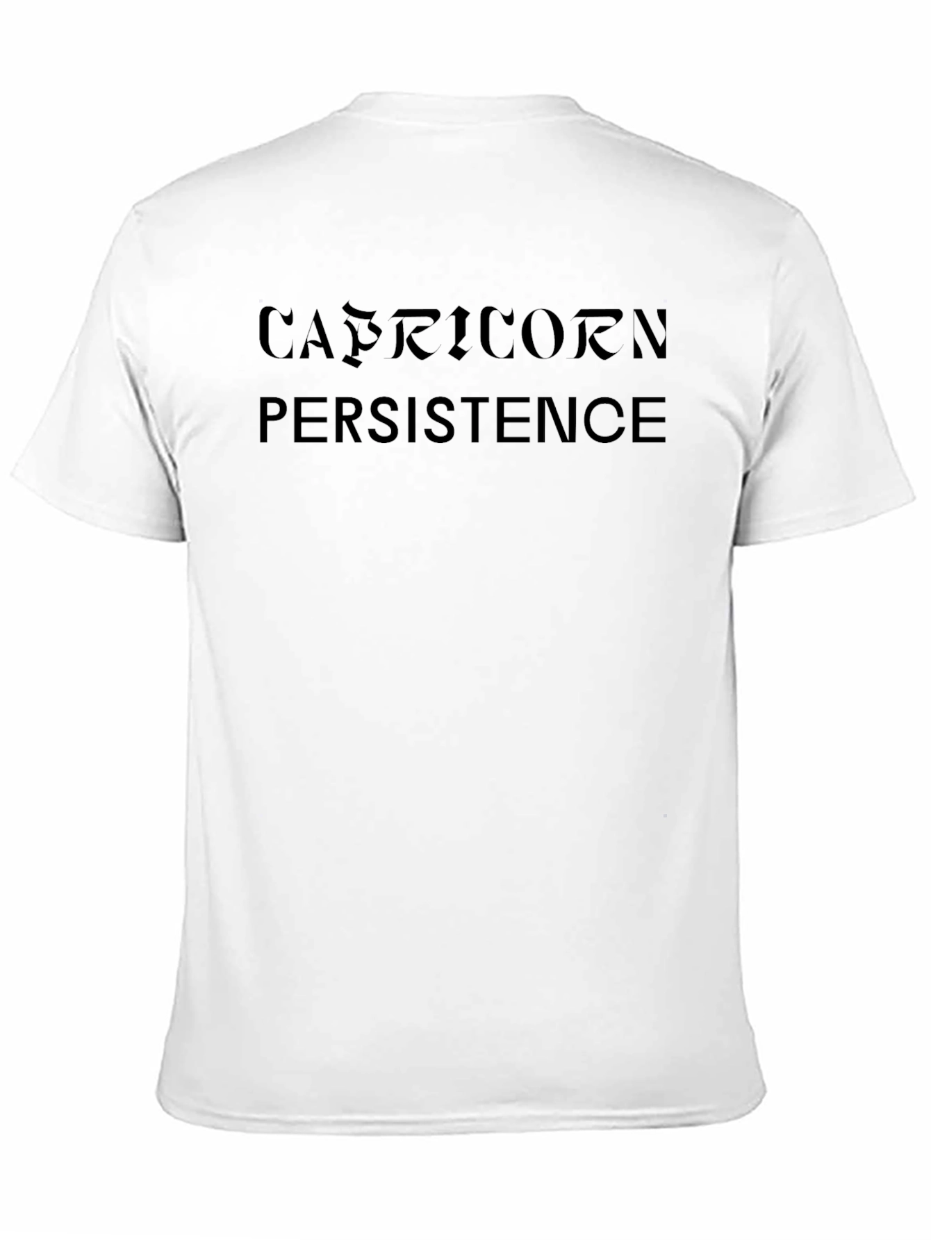 Capricorn Persistence Graphic Tee - Black