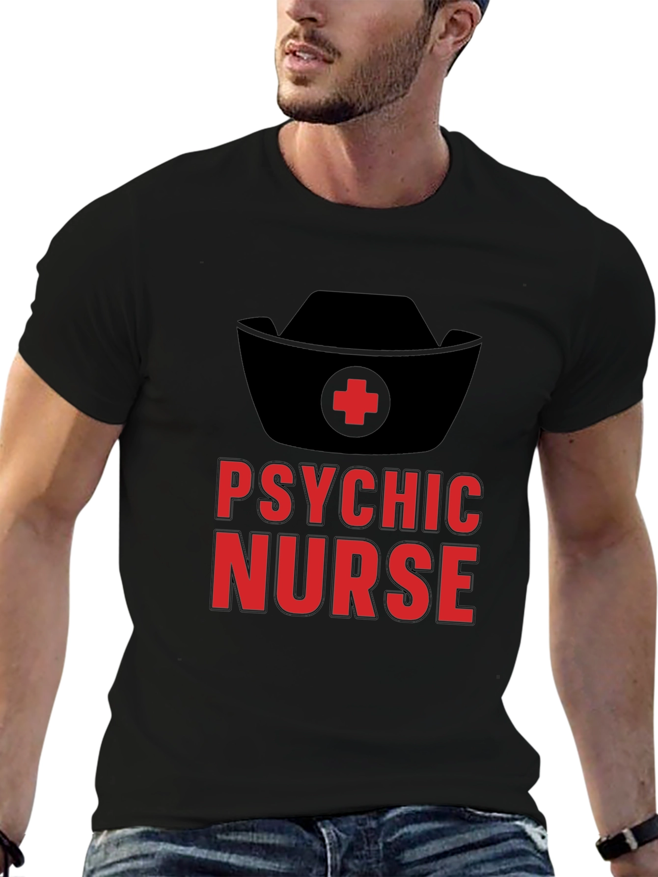 Psychic Nurse T-Shirt - Novelty Graphic Tee