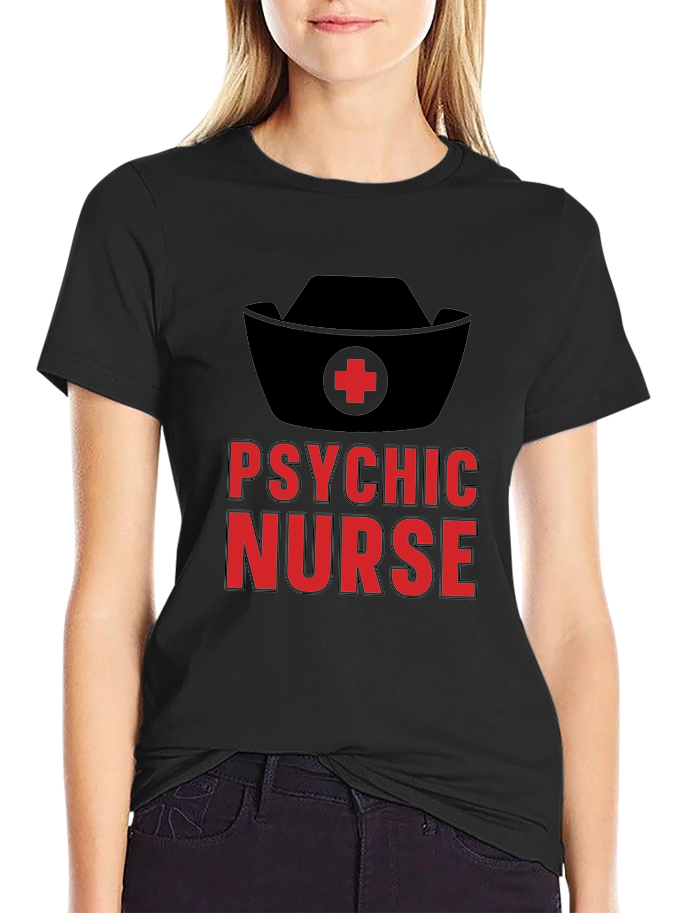 Psychic Nurse T-Shirt - Novelty Graphic Tee