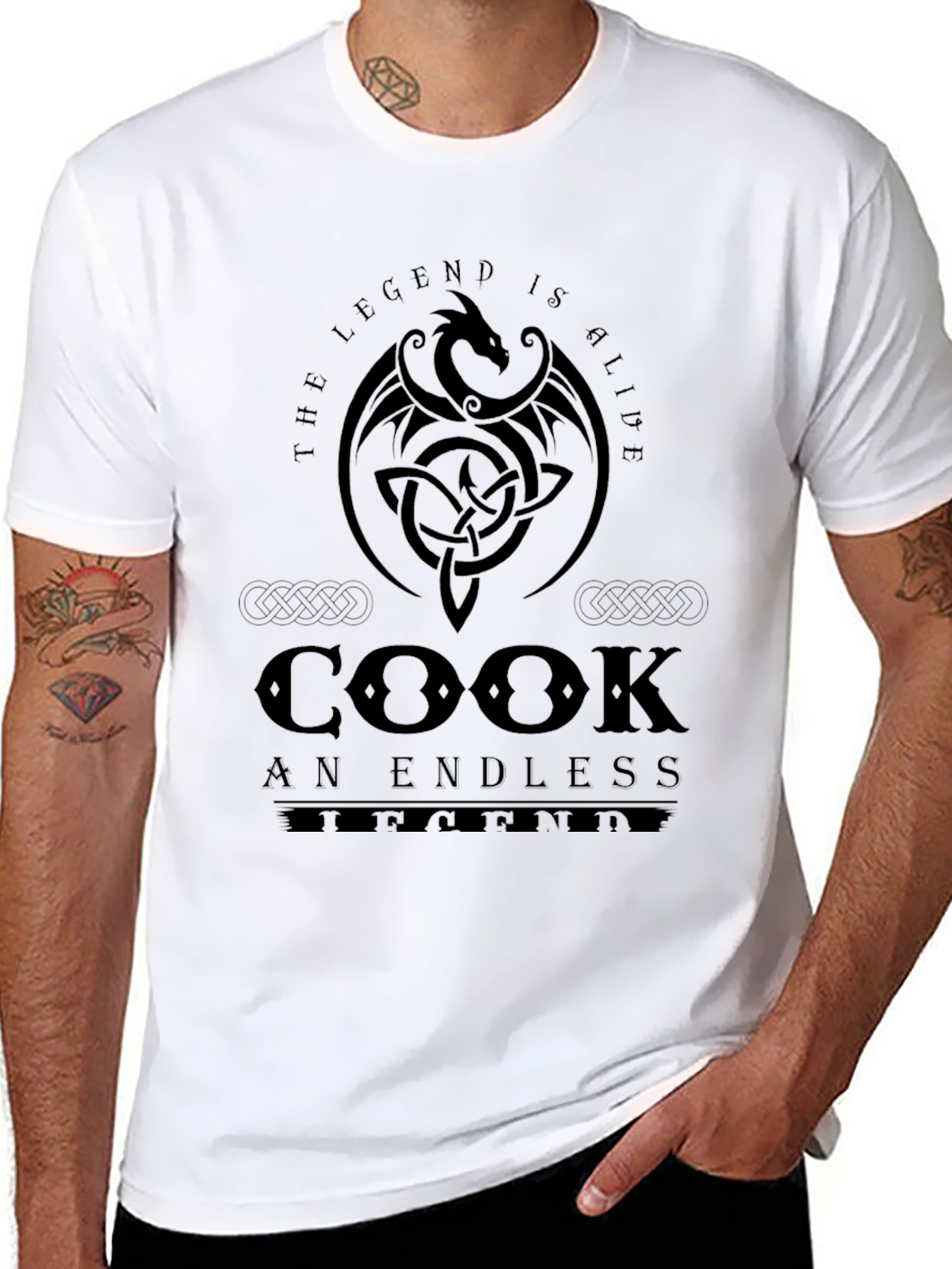 Cook: The Legend Is Alive Graphic Tee