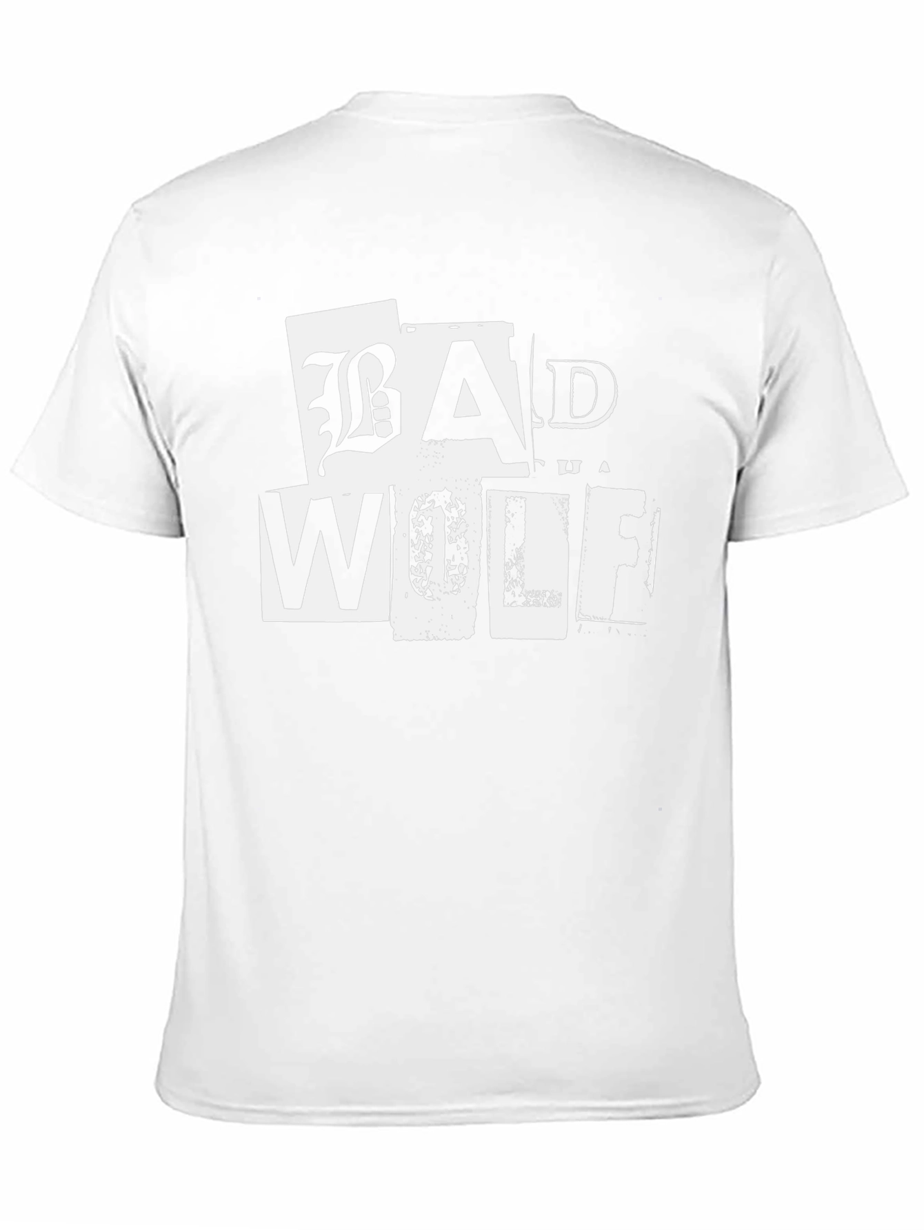 Bad Wolf T-Shirt - Black Cotton Tee