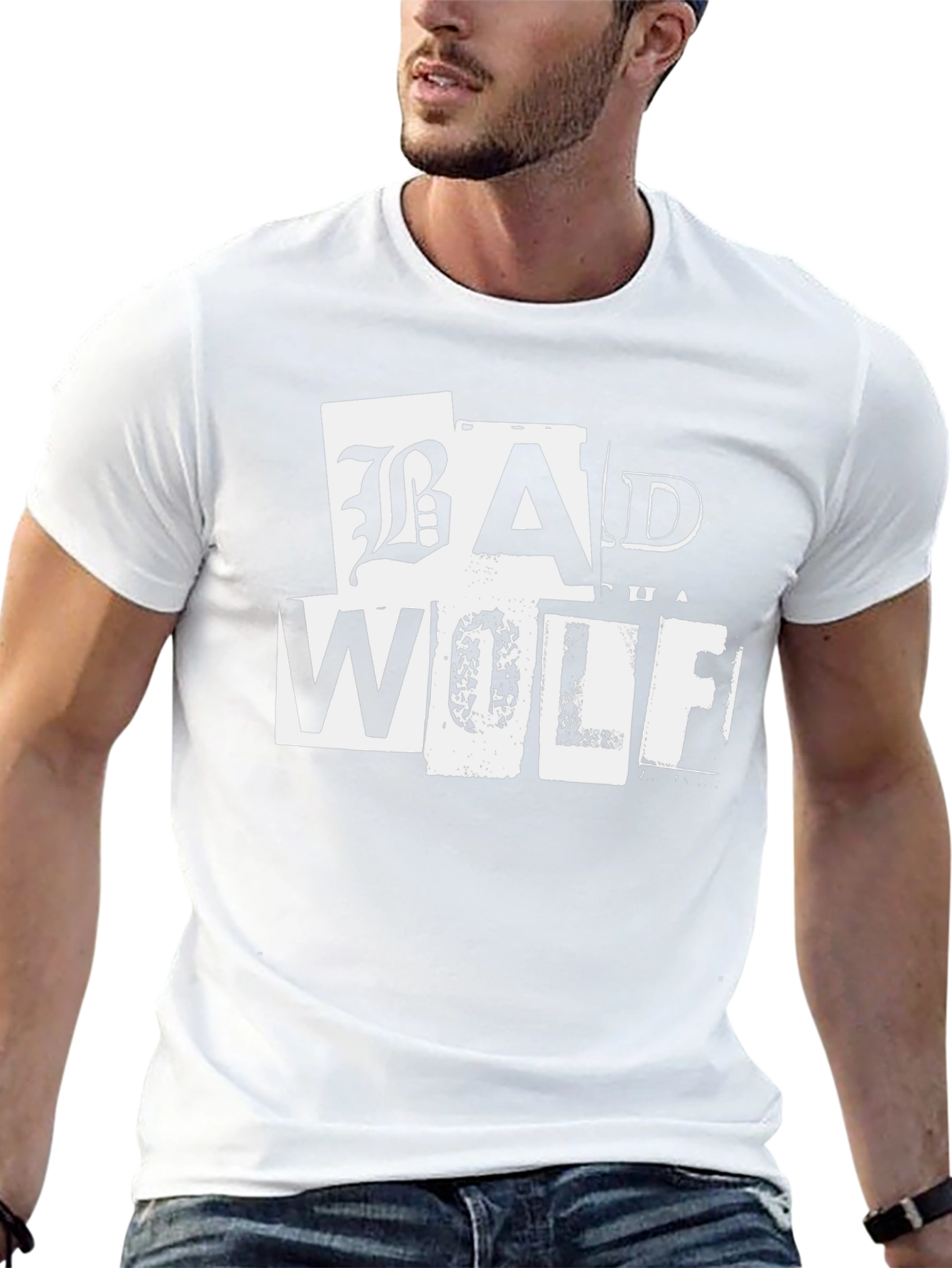 Bad Wolf T-Shirt - Black Cotton Tee