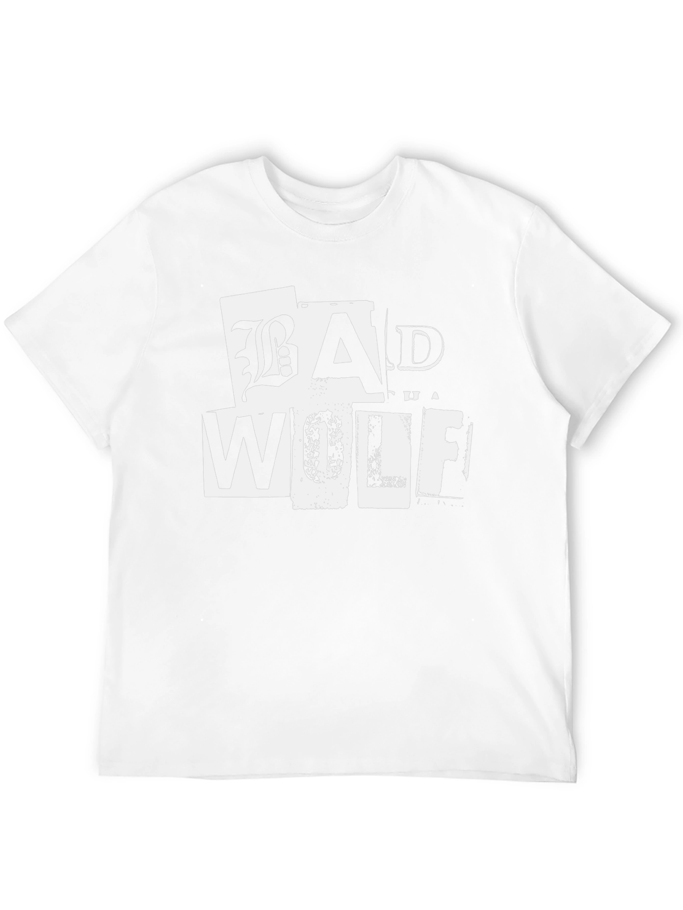 Bad Wolf T-Shirt - Black Cotton Tee