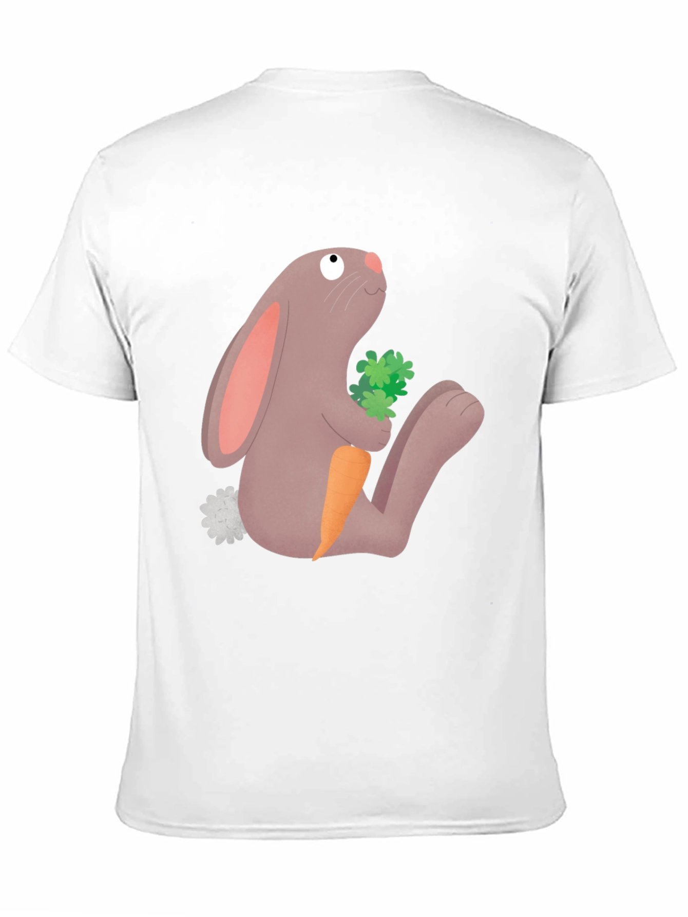 Bunny & Carrot Graphic Tee - Comfy Casual Style