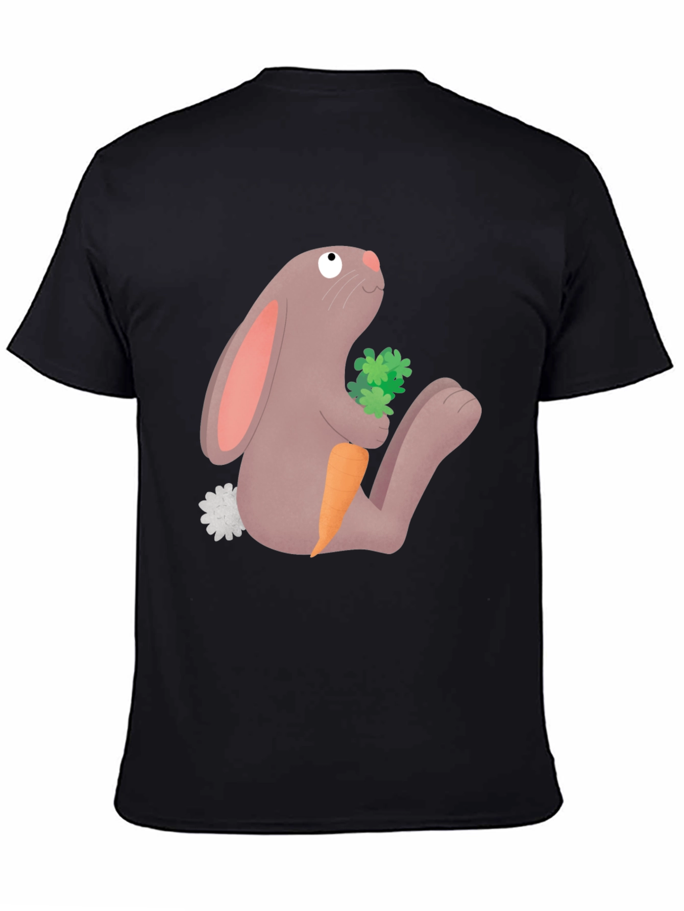 Bunny & Carrot Graphic Tee - Comfy Casual Style