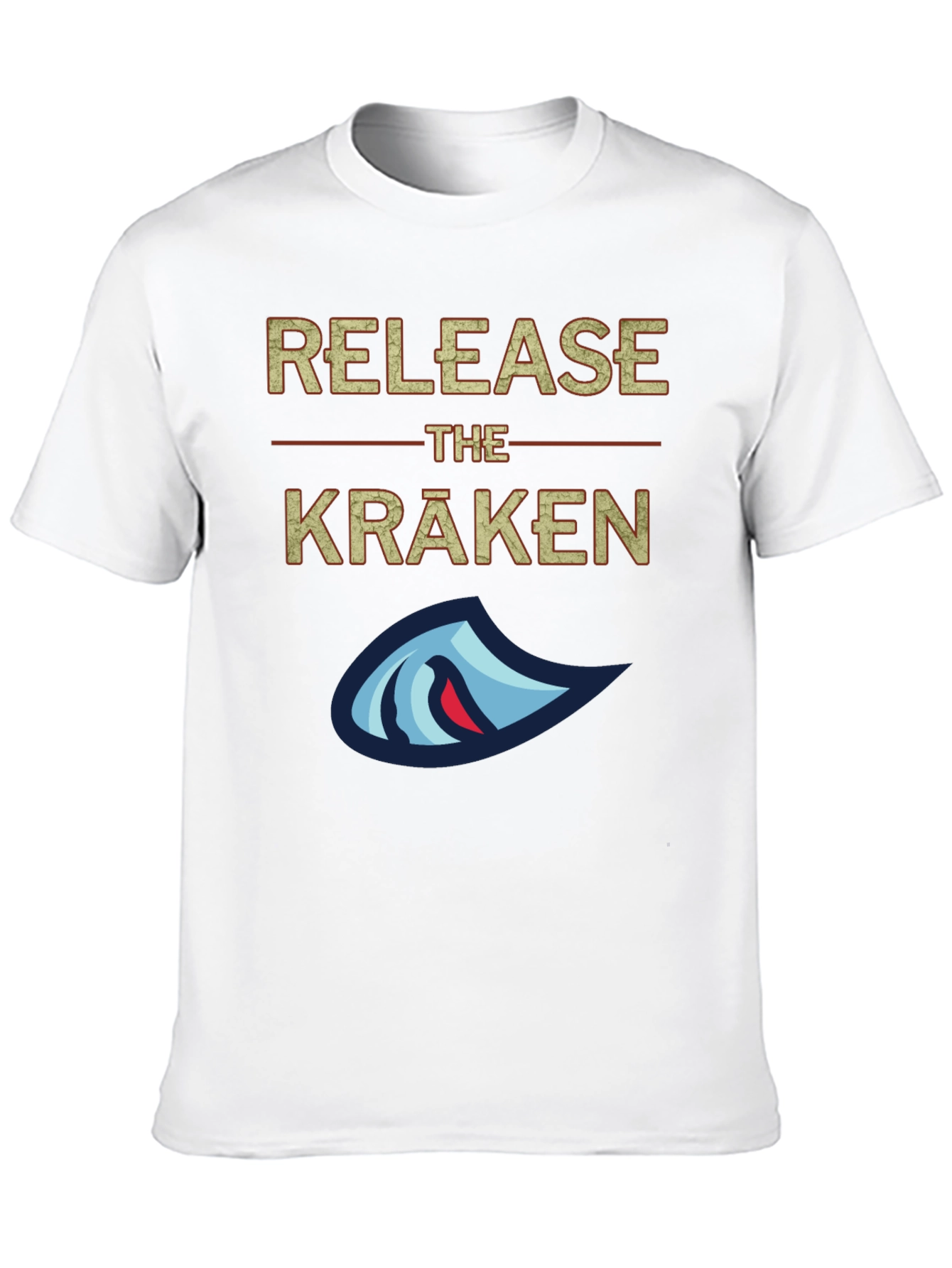 Release The Kraken Graphic T-Shirt - Black