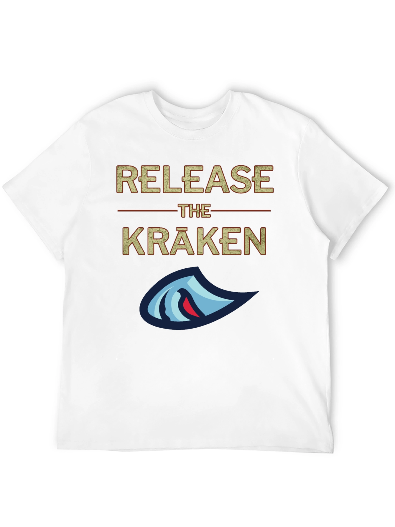 Release The Kraken Graphic T-Shirt - Black