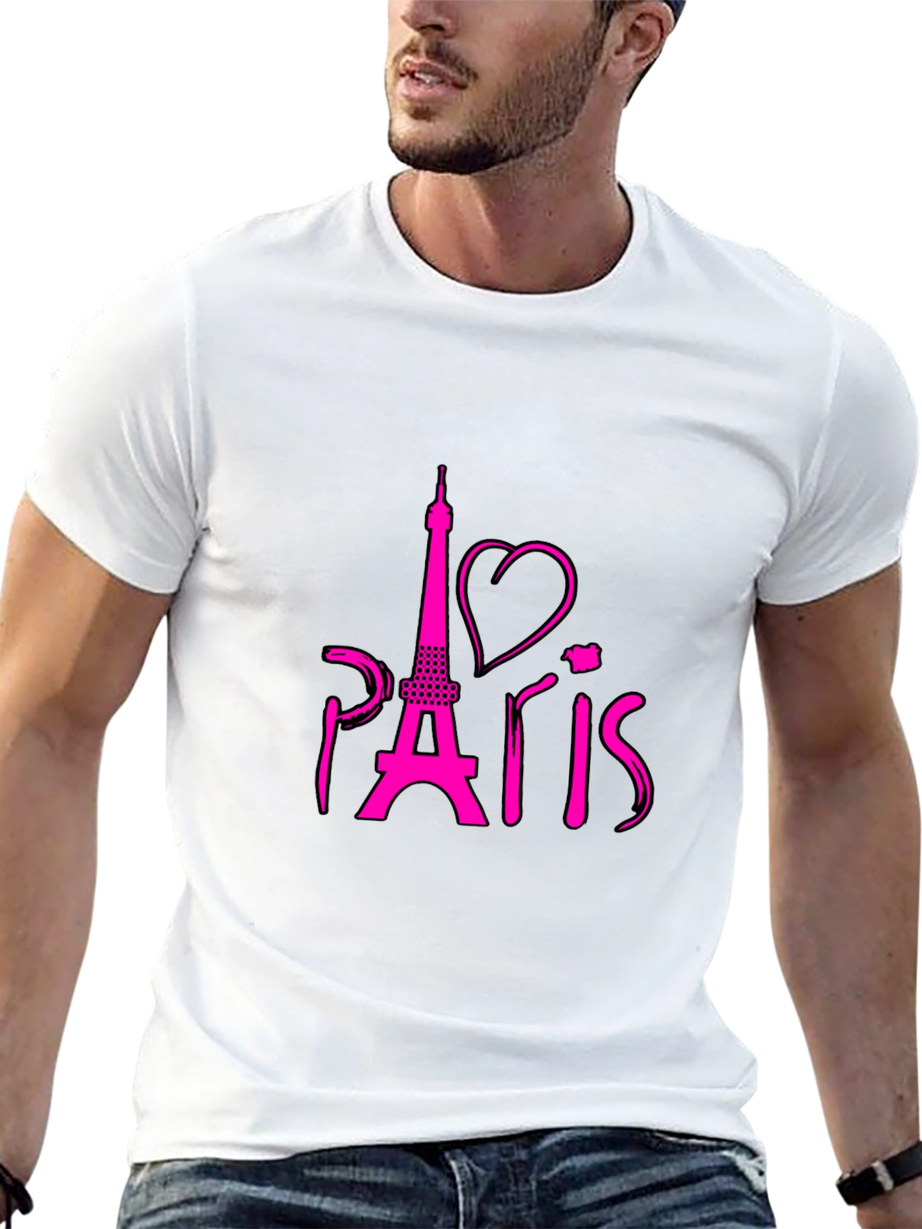 I Love Paris Graphic Tee