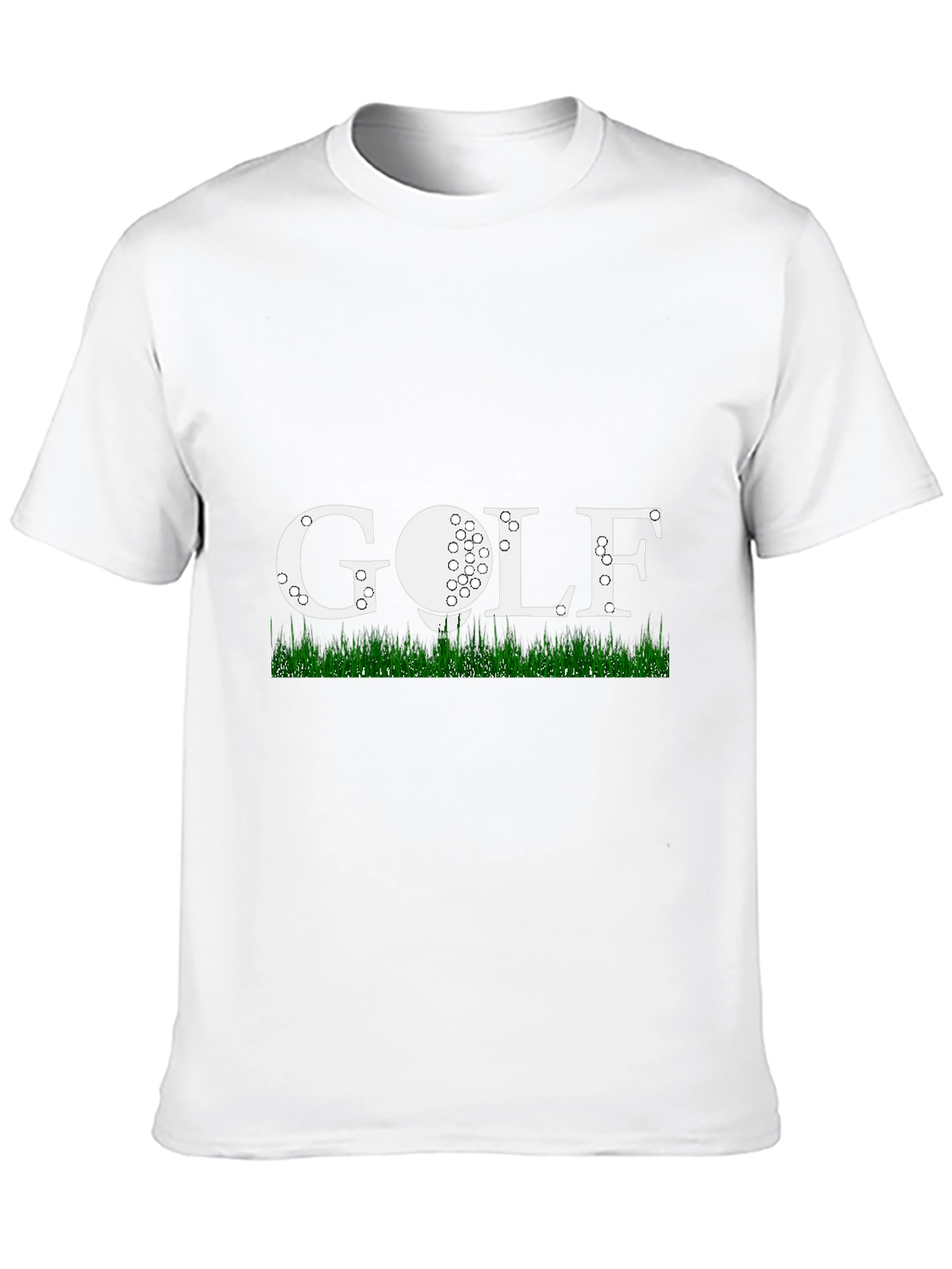 Golf Themed Mens Black T-Shirt