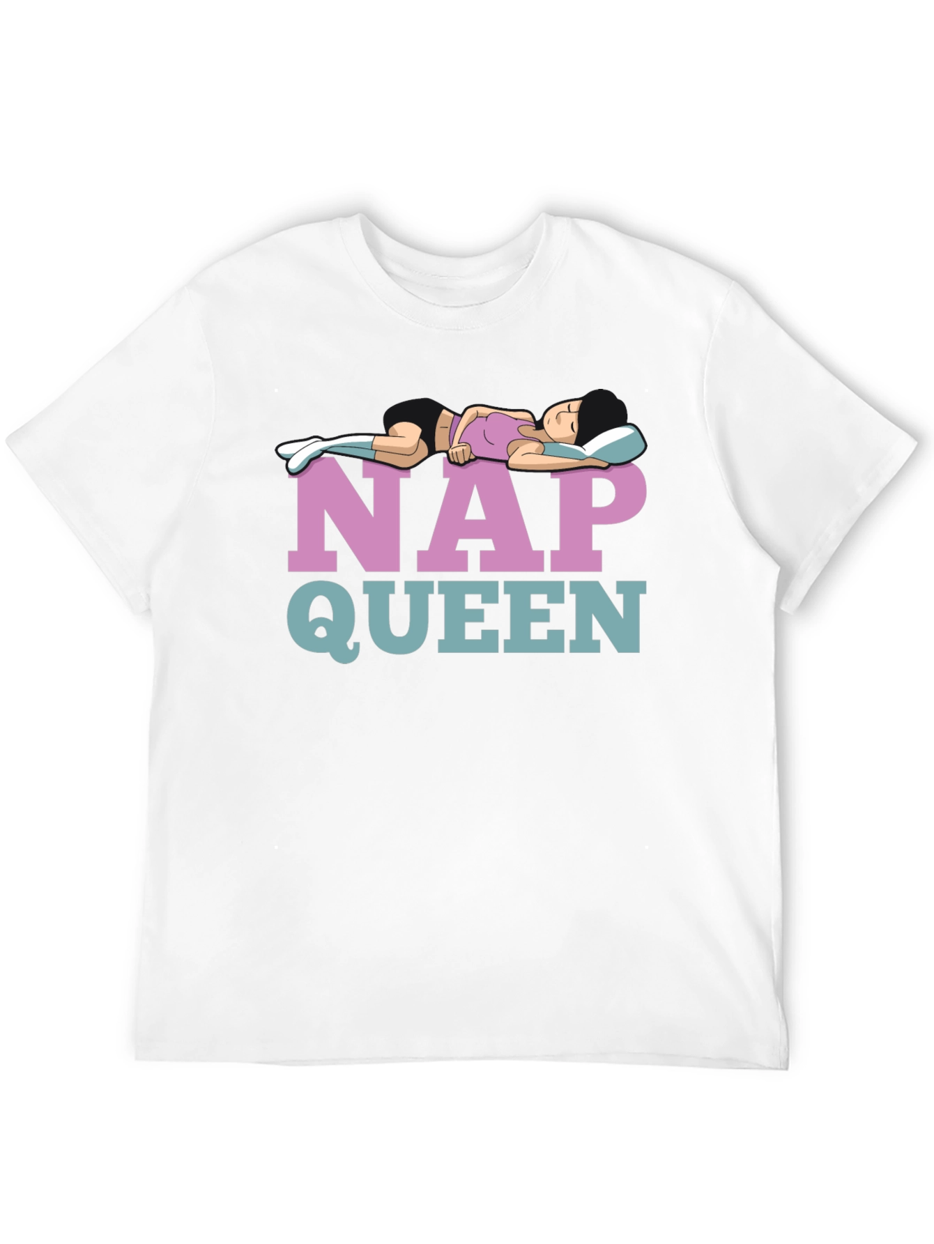 Nap Queen Graphic T-Shirt - Comfortable Cotton Tee