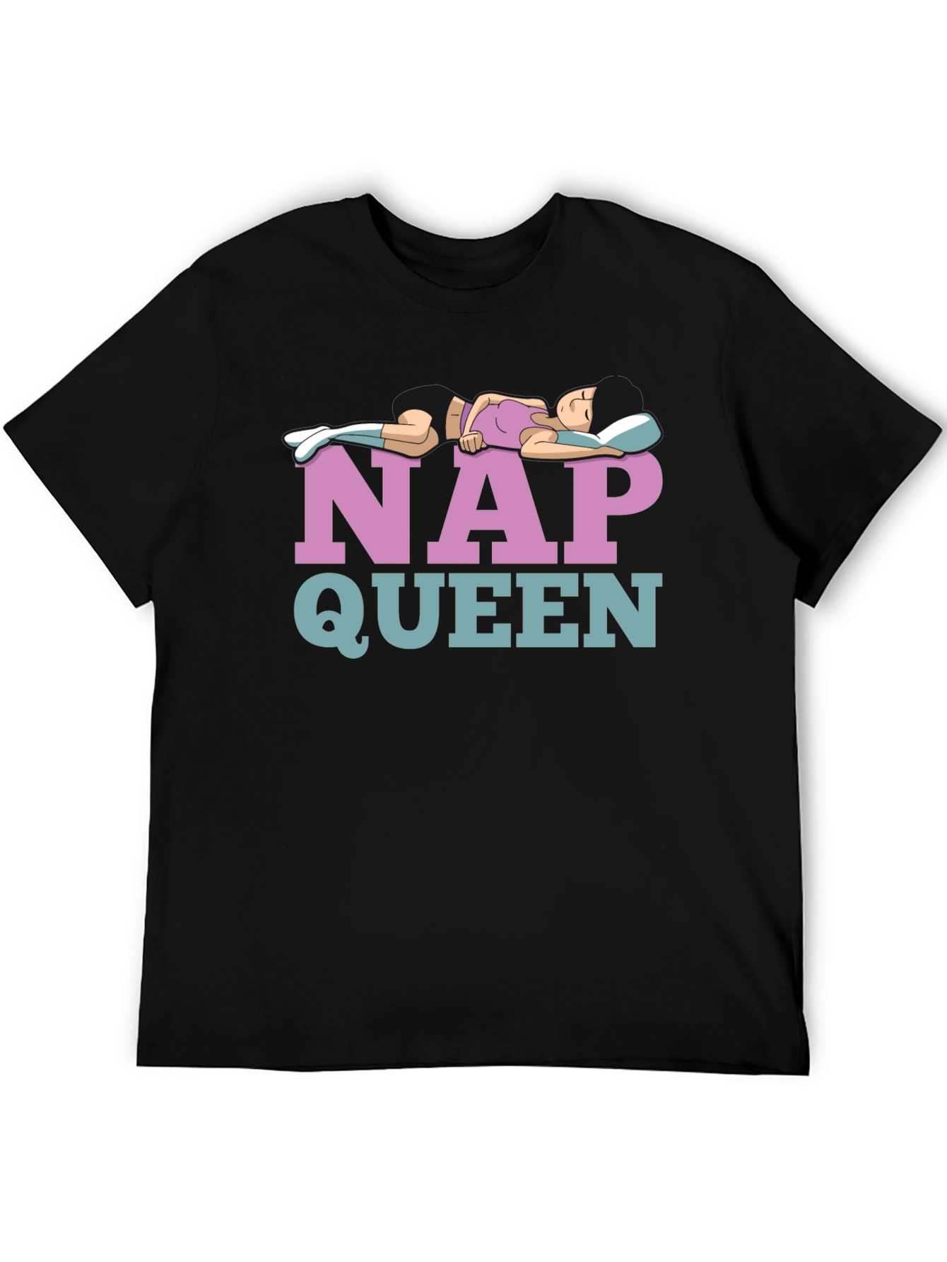 Nap Queen Graphic T-Shirt - Comfortable Cotton Tee