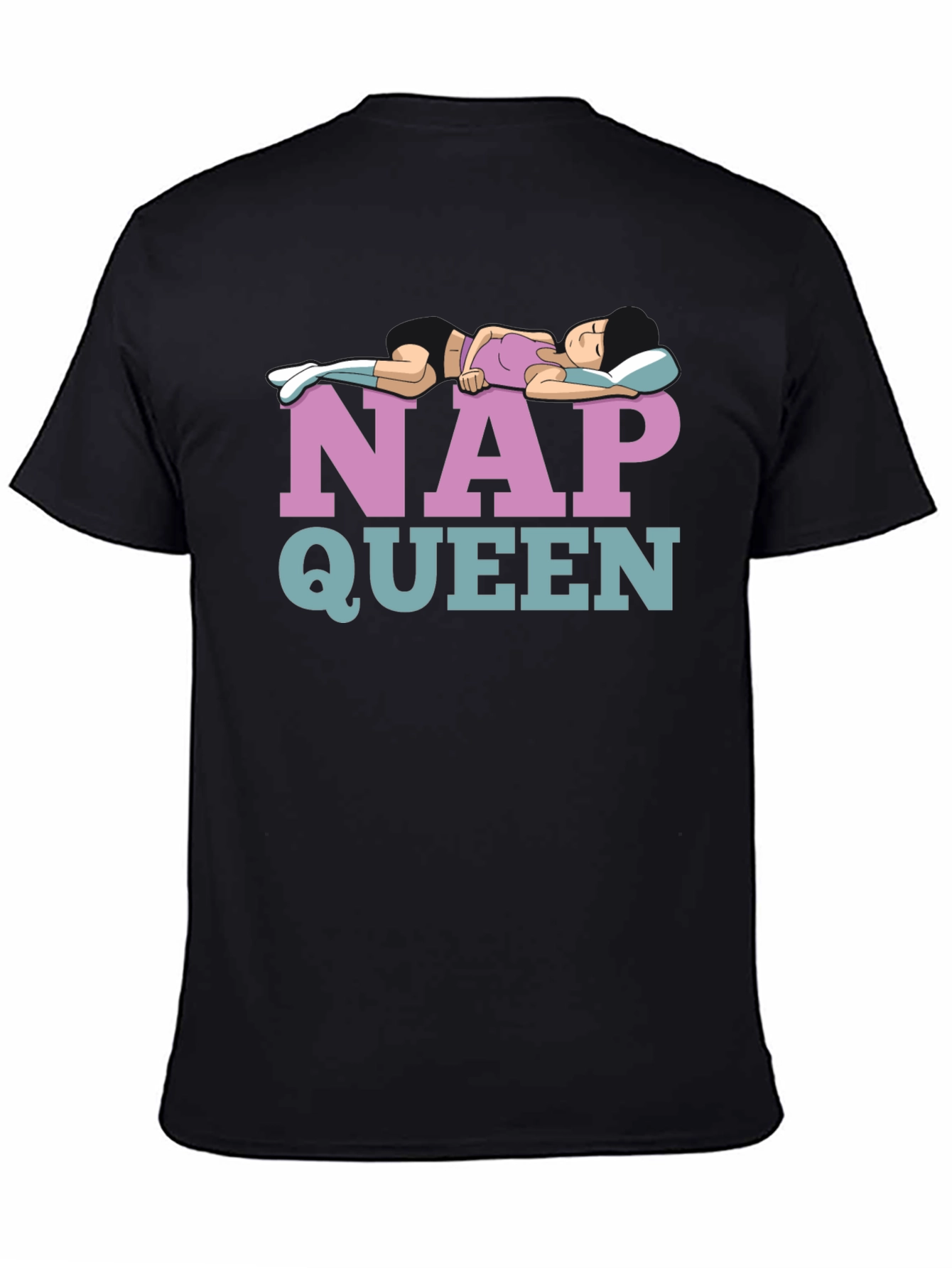 Nap Queen Graphic T-Shirt - Comfortable Cotton Tee