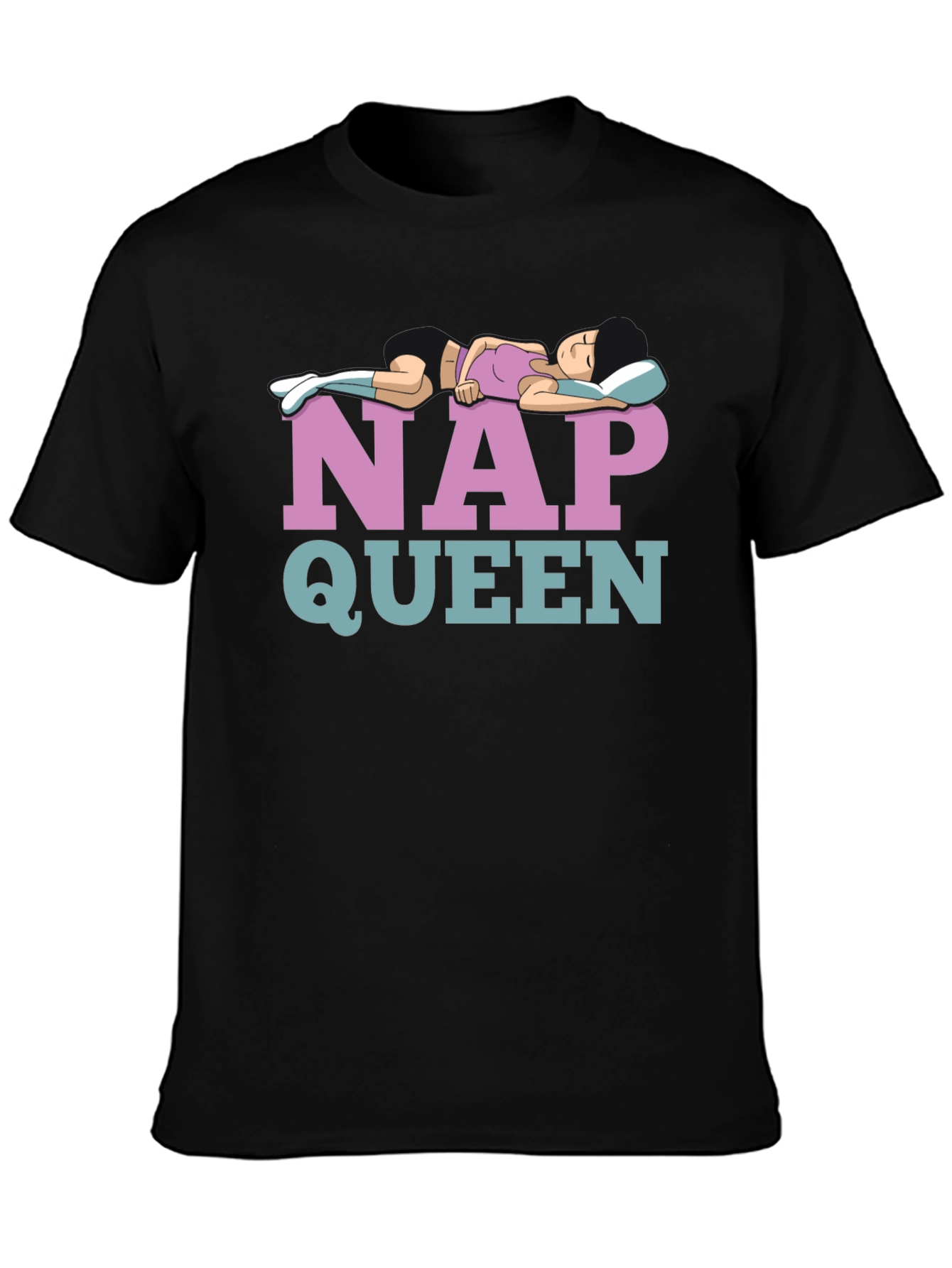 Nap Queen Graphic T-Shirt - Comfortable Cotton Tee