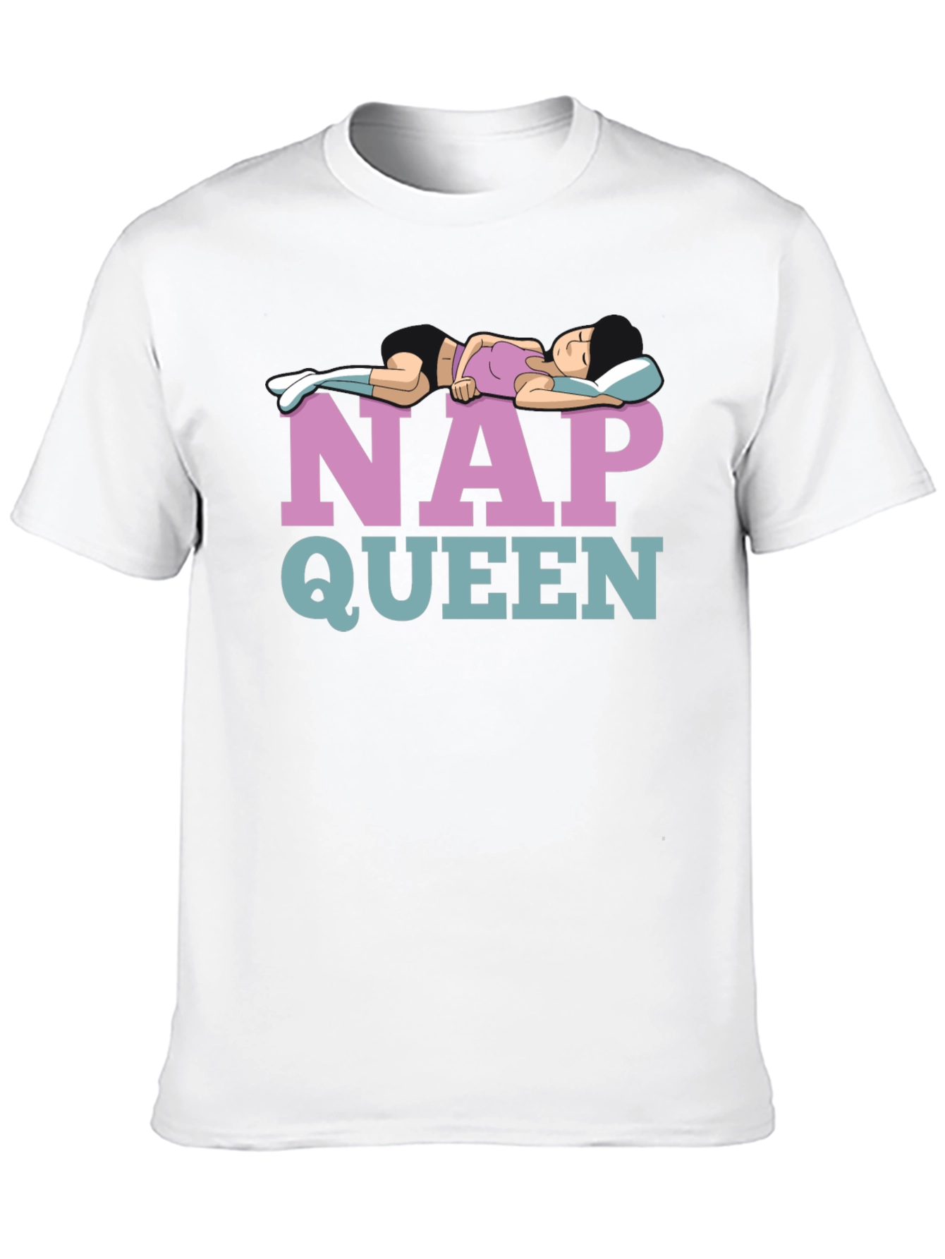 Nap Queen Graphic T-Shirt - Comfortable Cotton Tee