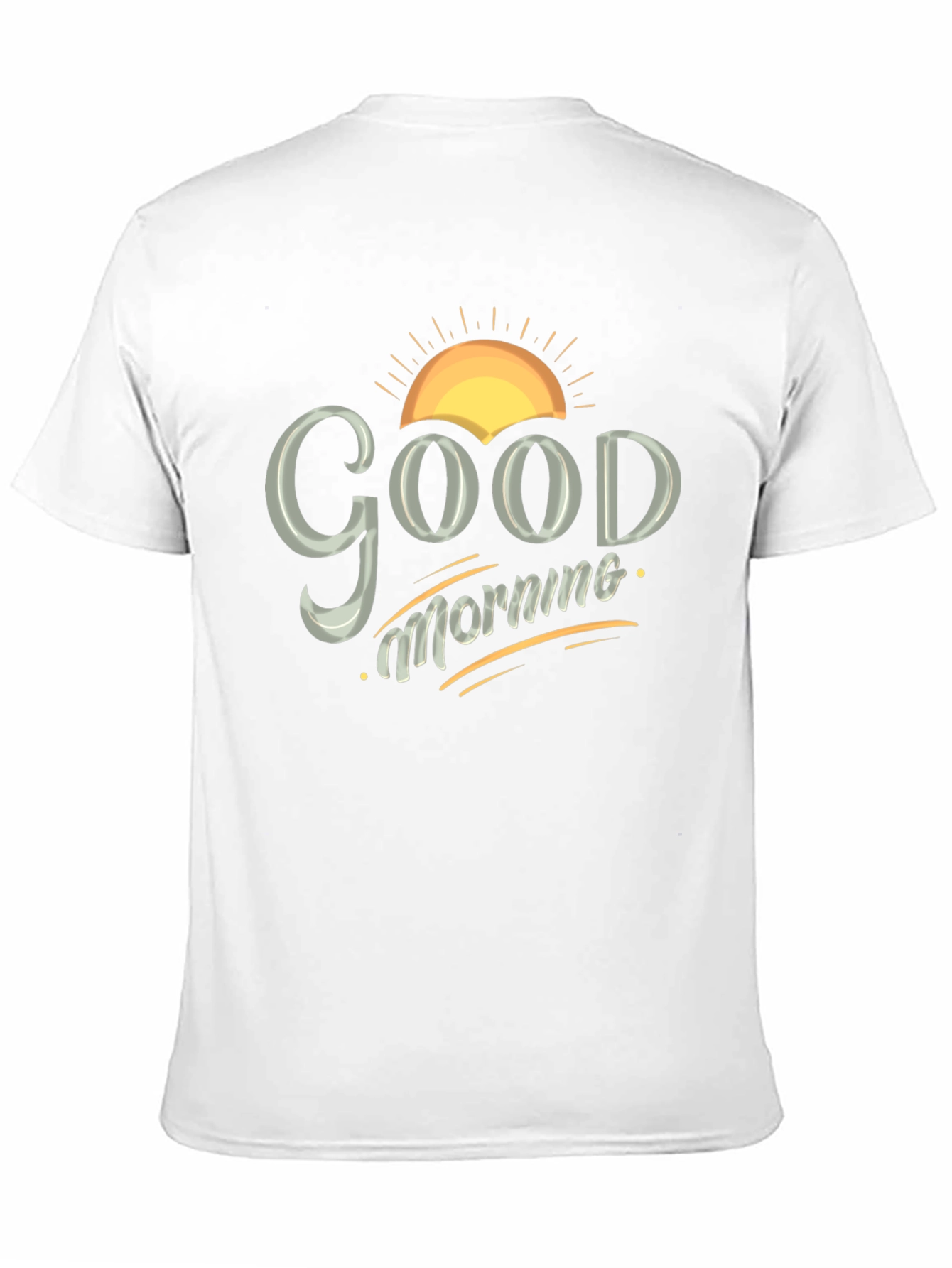 Good Morning Graphic Tee - Mens Black T-Shirt