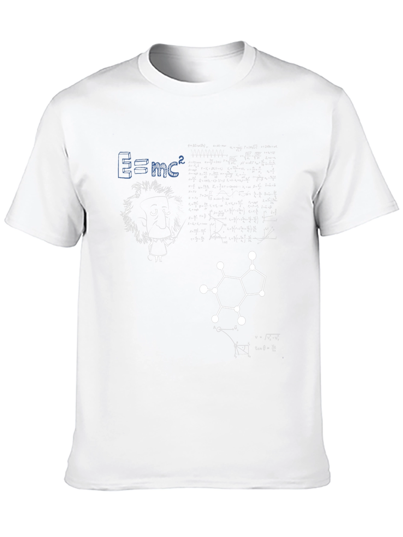 Science Geek Graphic T-Shirt - Black