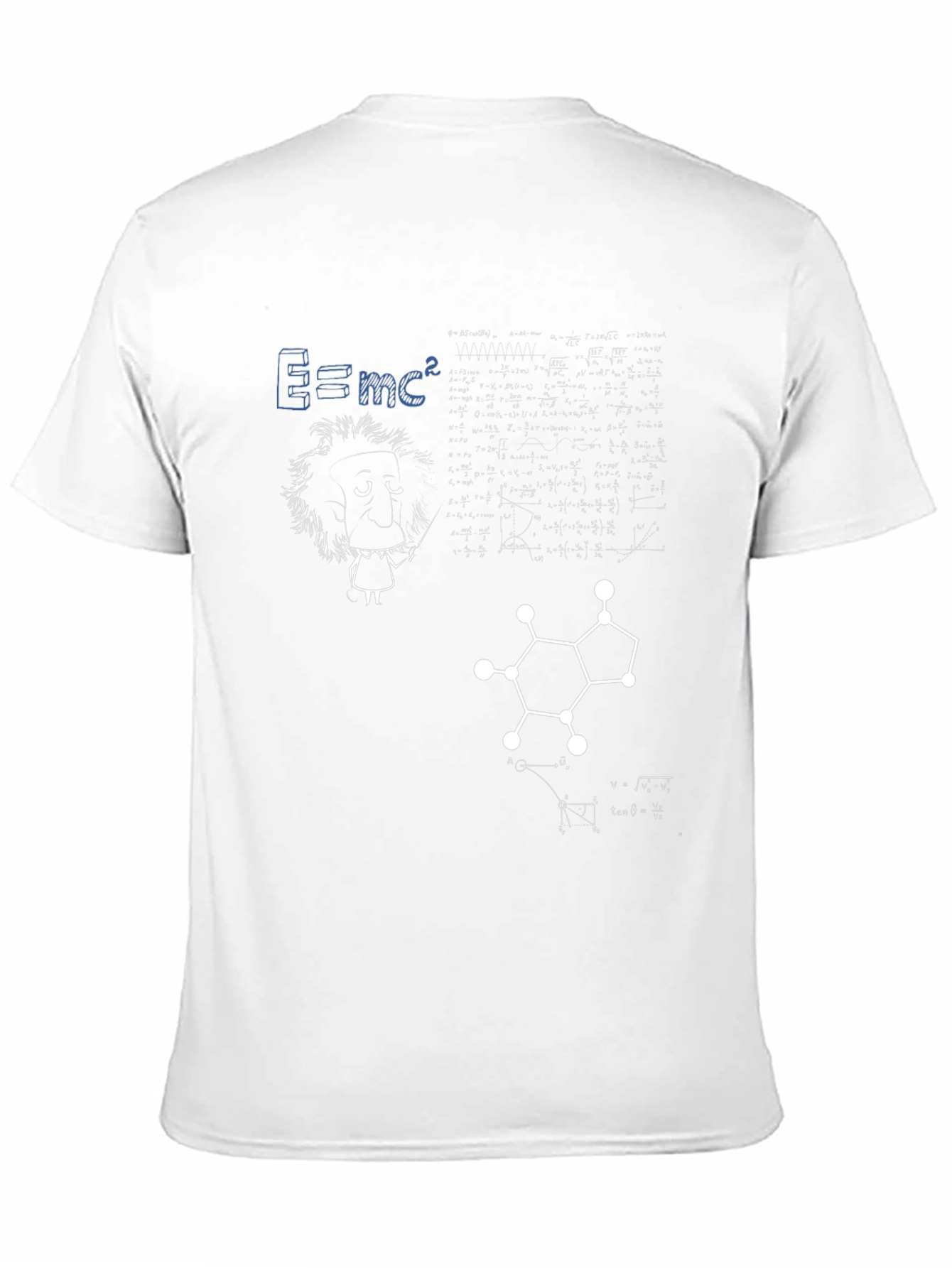 Science Geek Graphic T-Shirt - Black