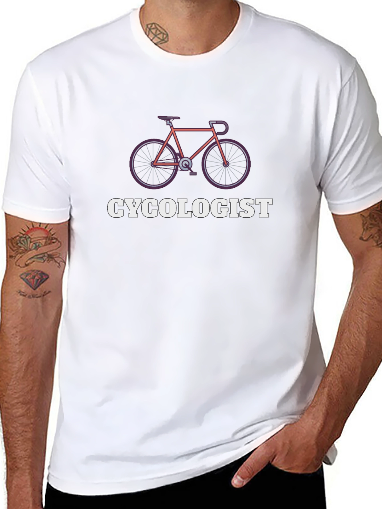 Cycologist Graphic Tee - Ride in Style