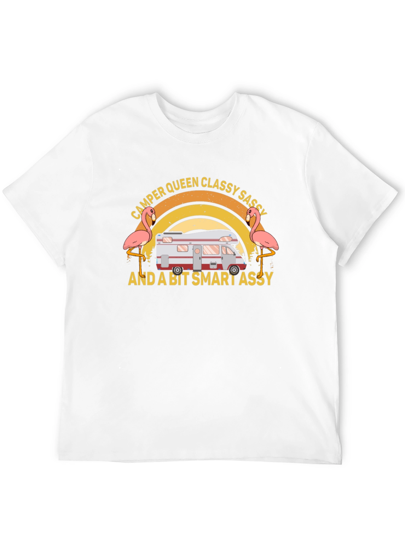 Camper Queen Classy Sassy Funny T-Shirt