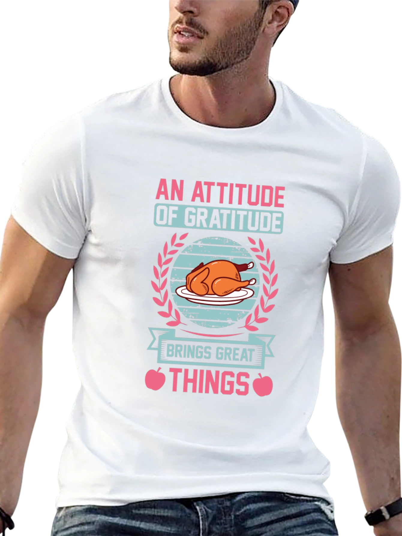 Attitude of Gratitude Thanksgiving T-Shirt