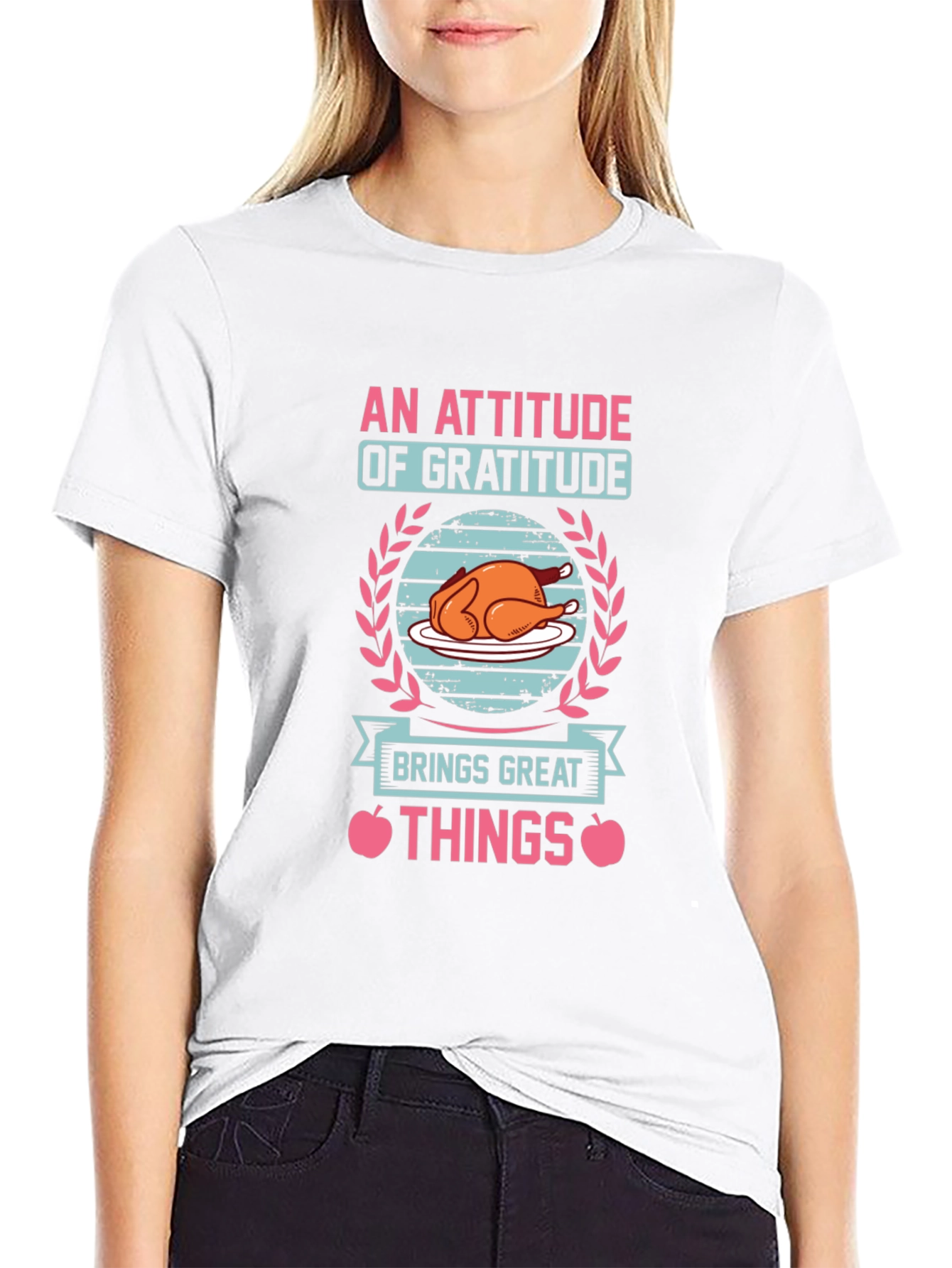 Attitude of Gratitude Thanksgiving T-Shirt