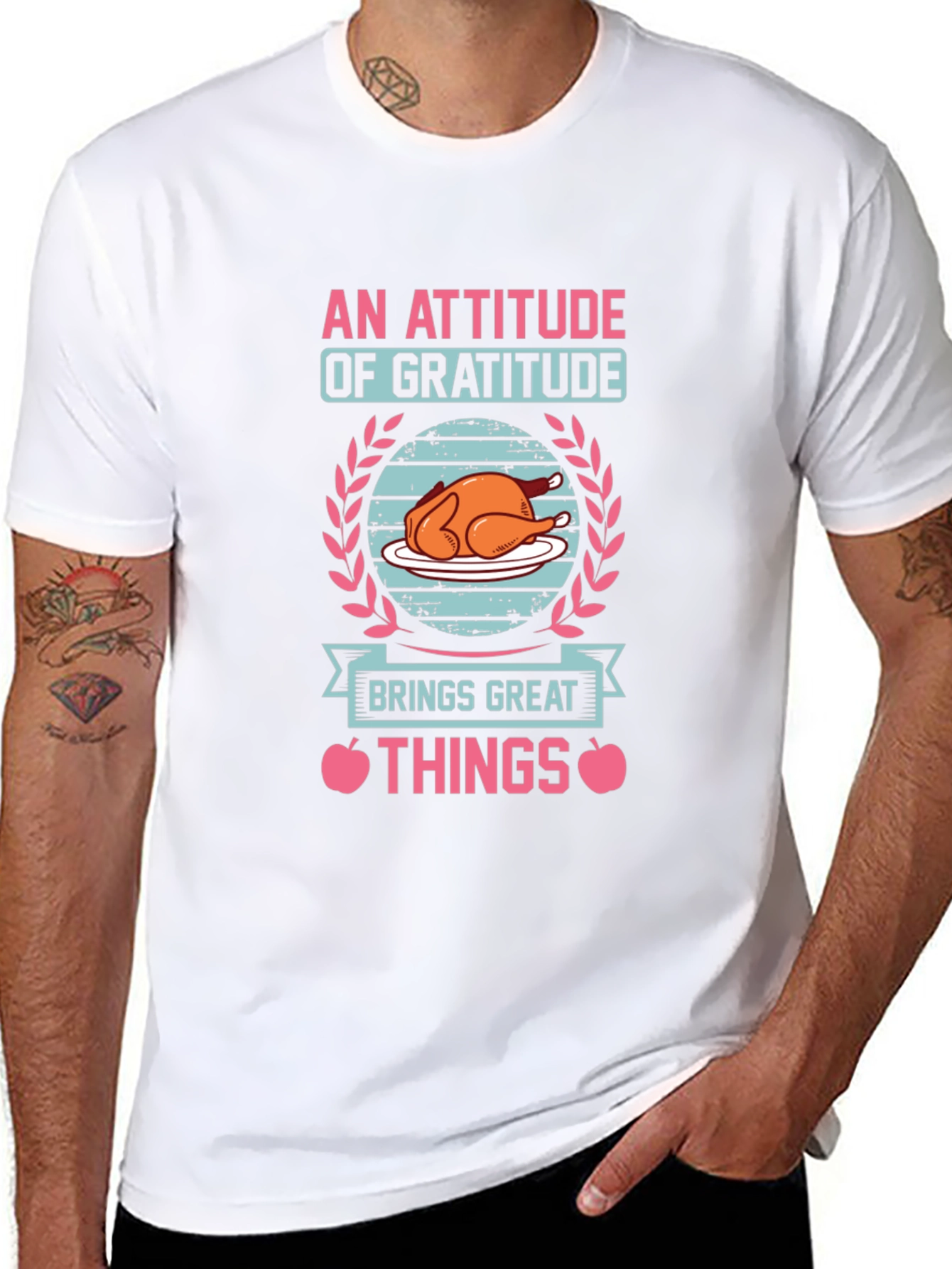 Attitude of Gratitude Thanksgiving T-Shirt