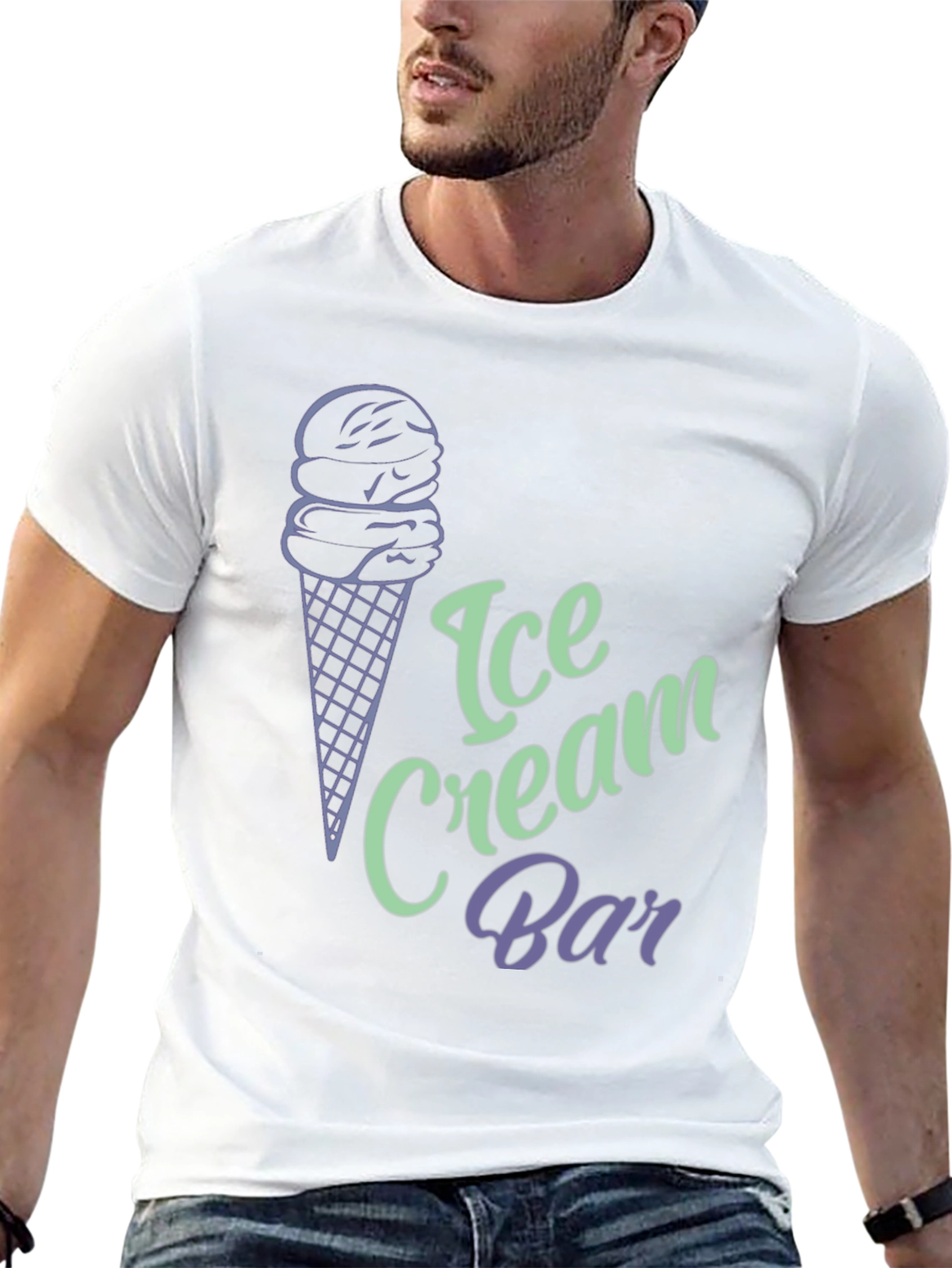 Ice Cream Bar Graphic Tee