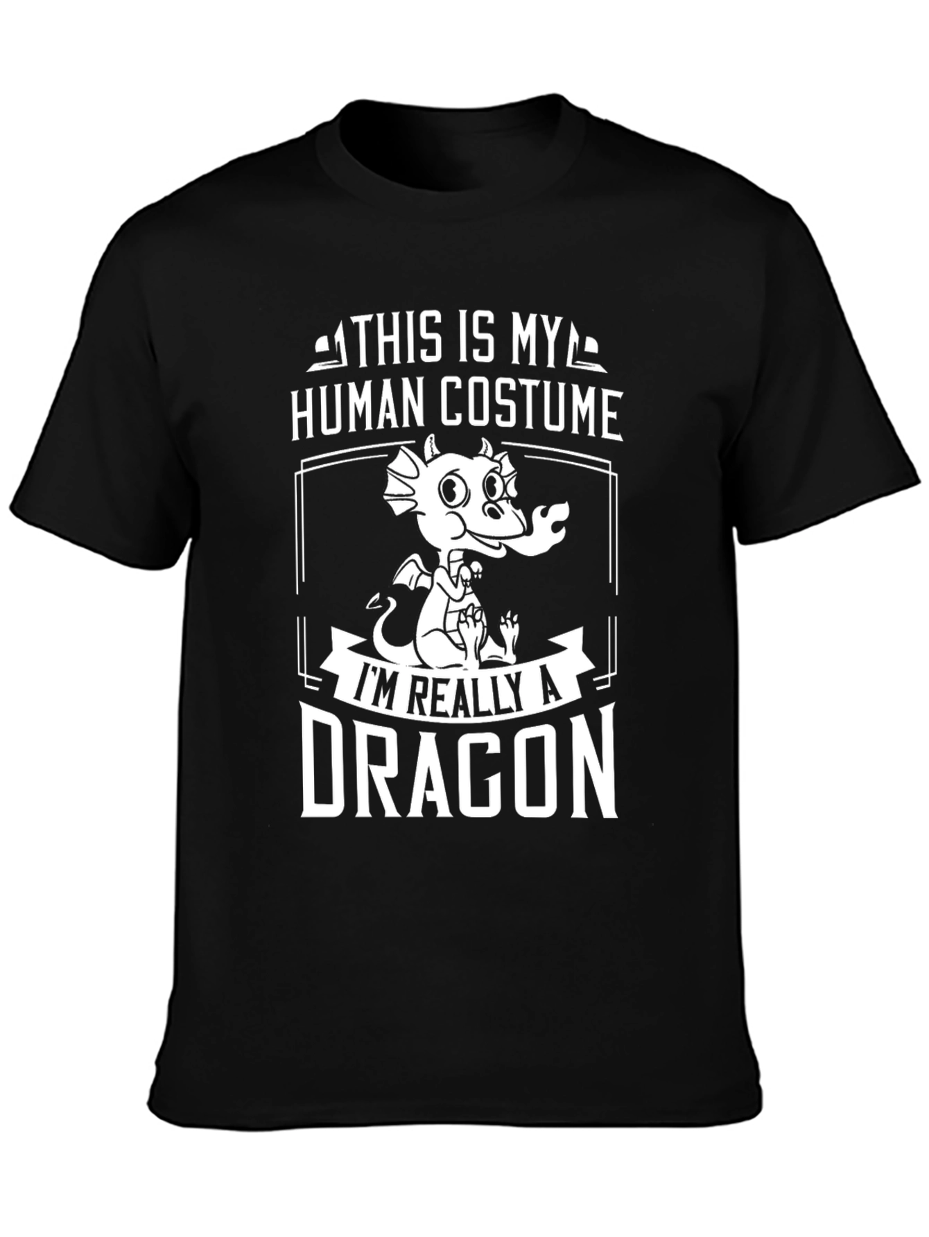 Human Costume Dragon T-Shirt