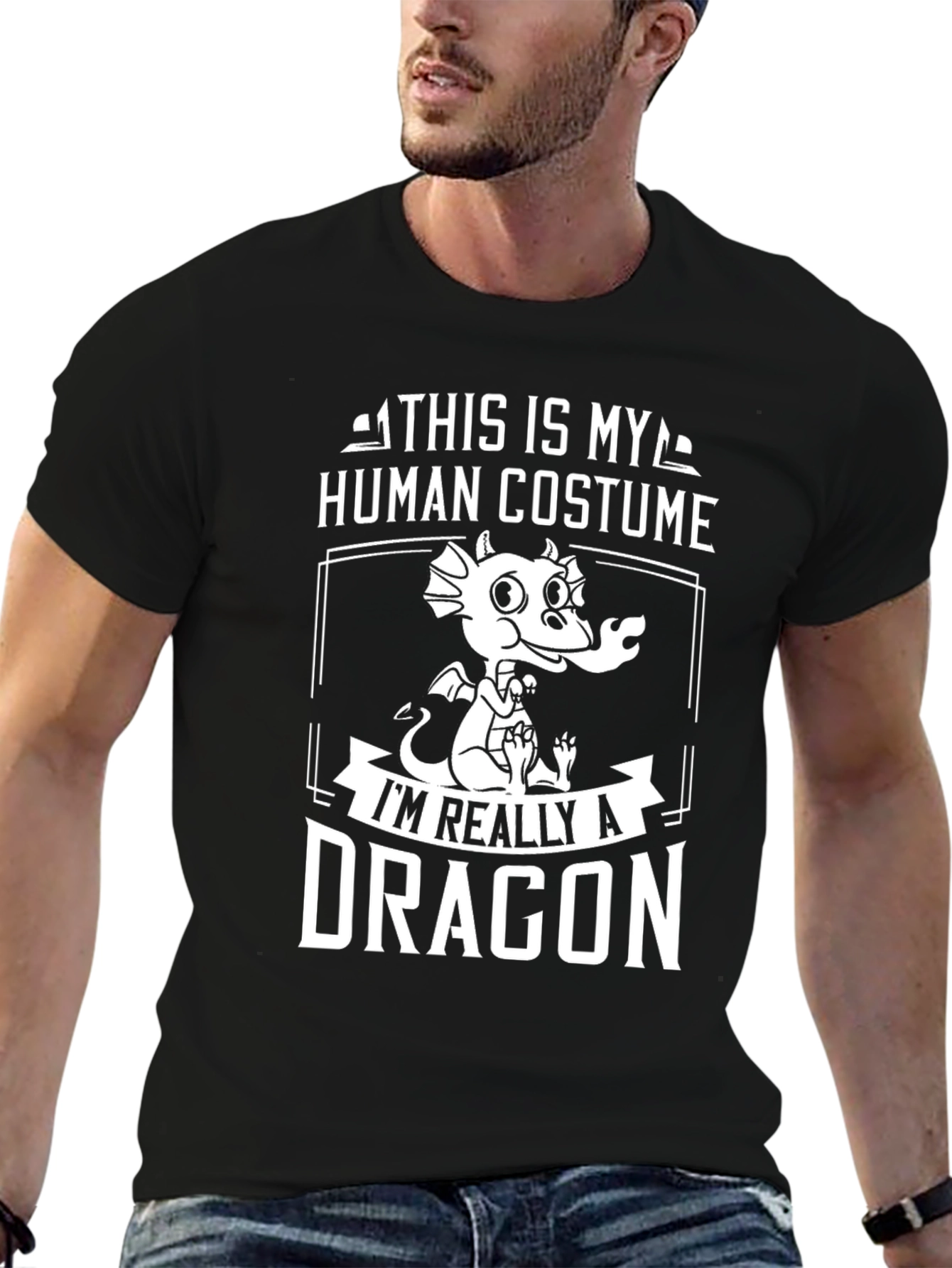 Human Costume Dragon T-Shirt