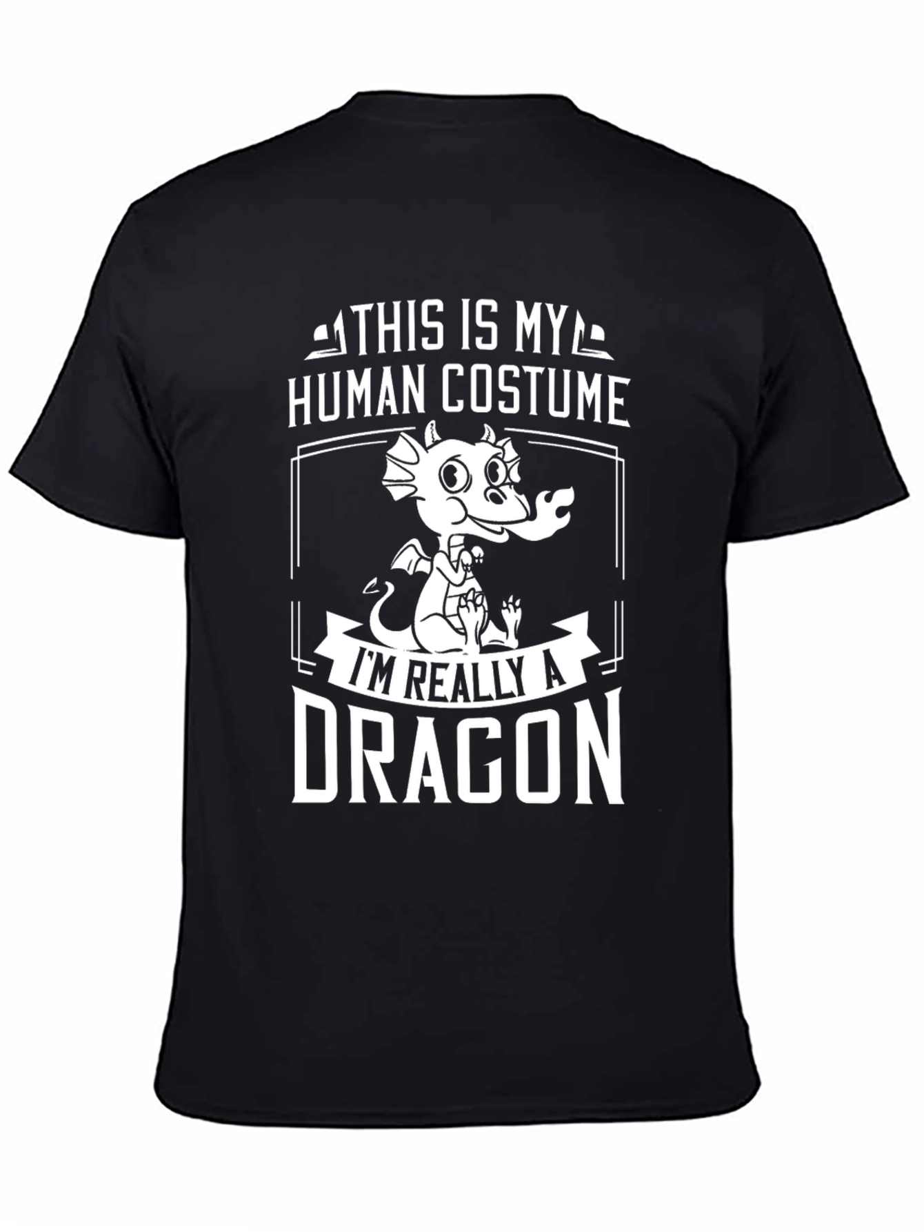 Human Costume Dragon T-Shirt