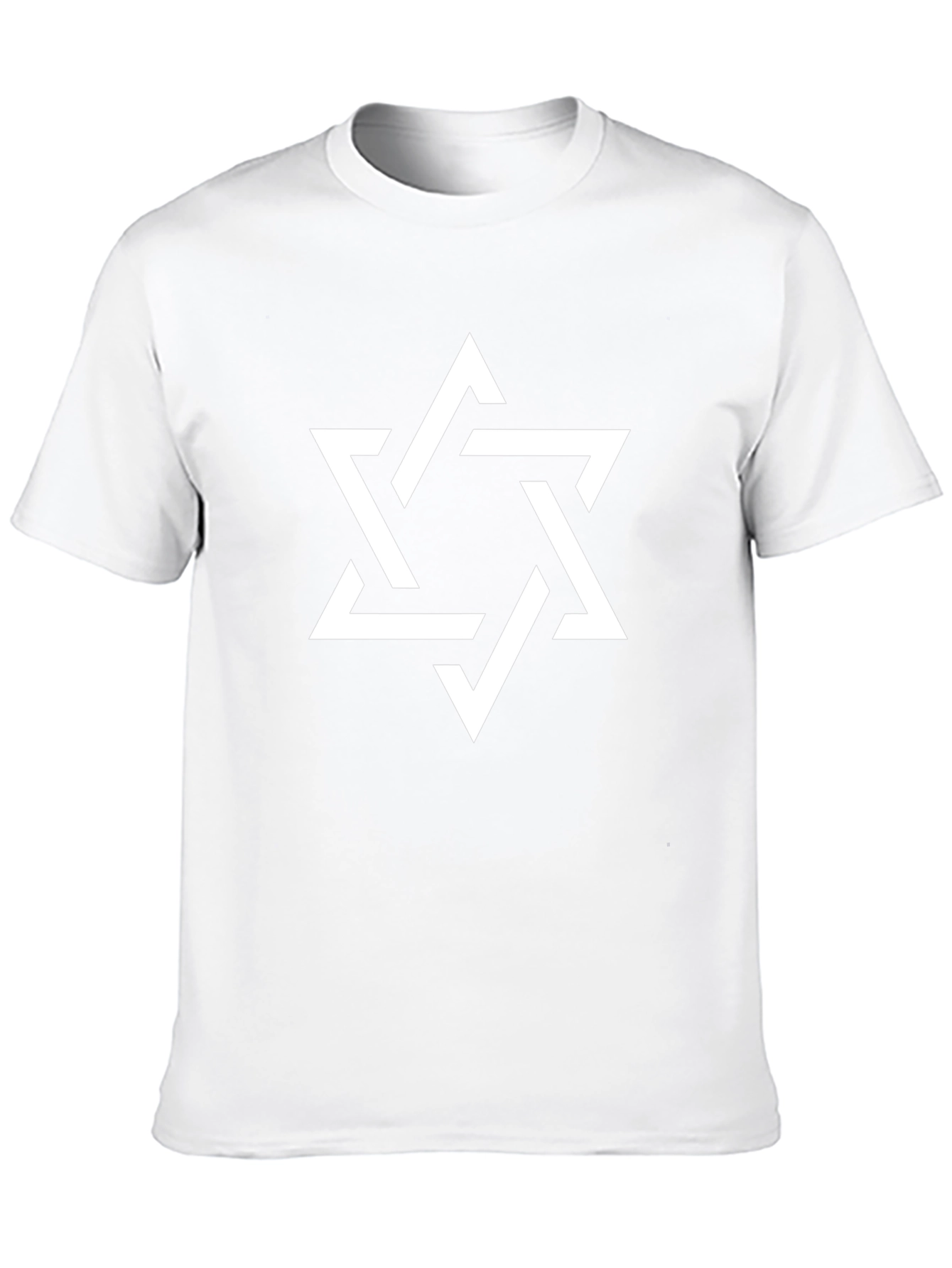 Star of David Black T-Shirt - Jewish Pride