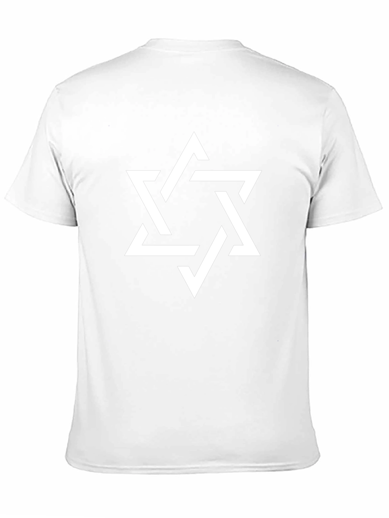 Star of David Black T-Shirt - Jewish Pride