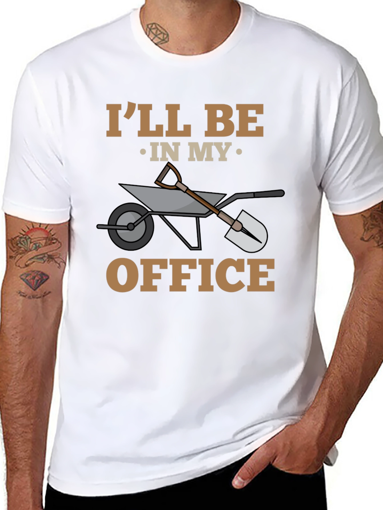 Gardening T-Shirt - Ill Be In My Office