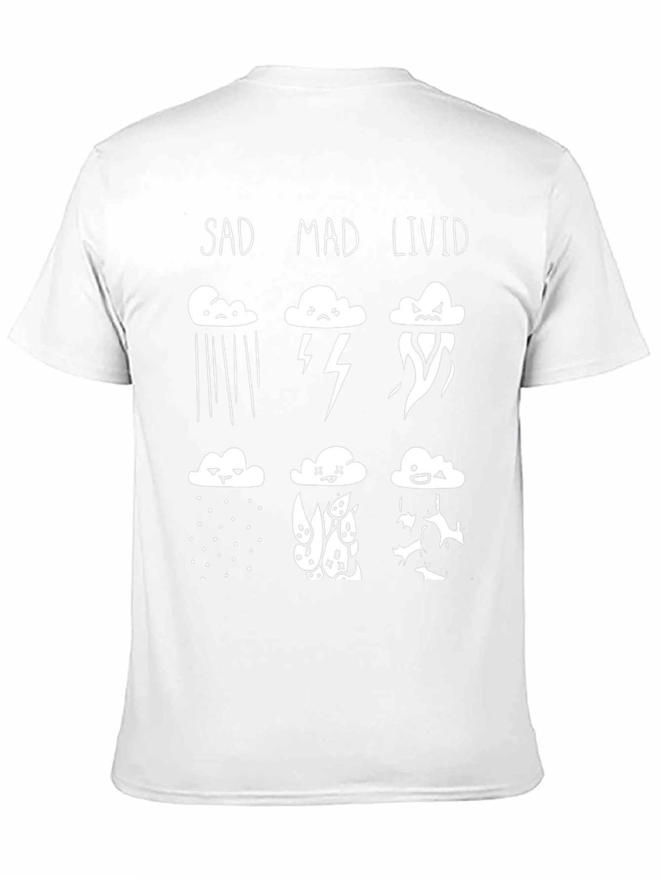 Mood Cloud Graphic T-Shirt - Weather Your Feelings!