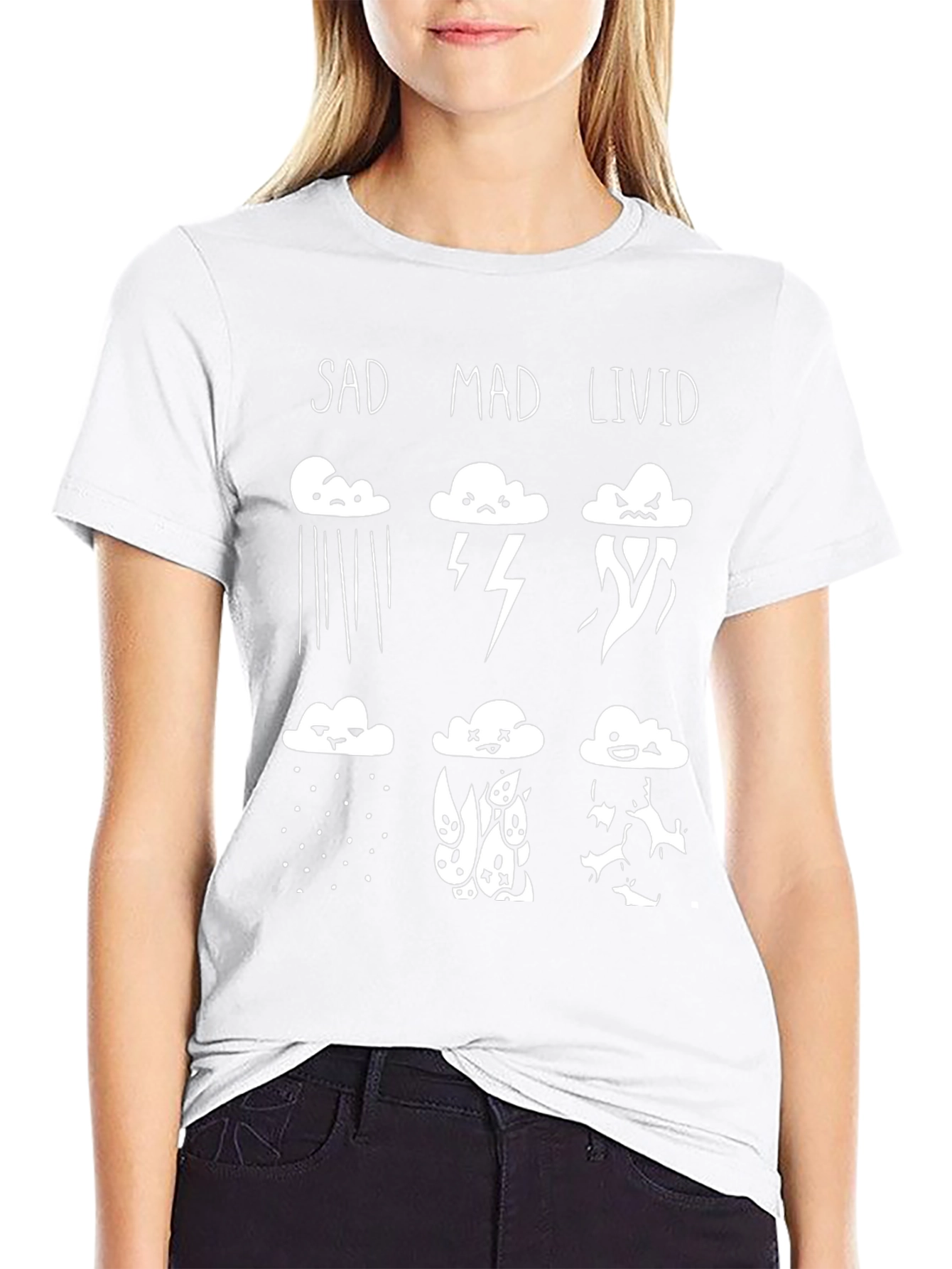Mood Cloud Graphic T-Shirt - Weather Your Feelings!