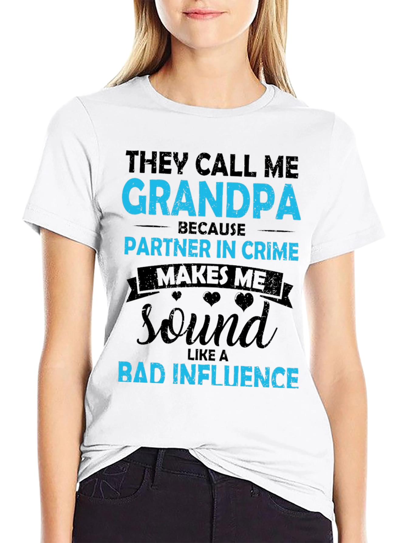 Funny Grandpa T-Shirt - Partner in Crime Tee