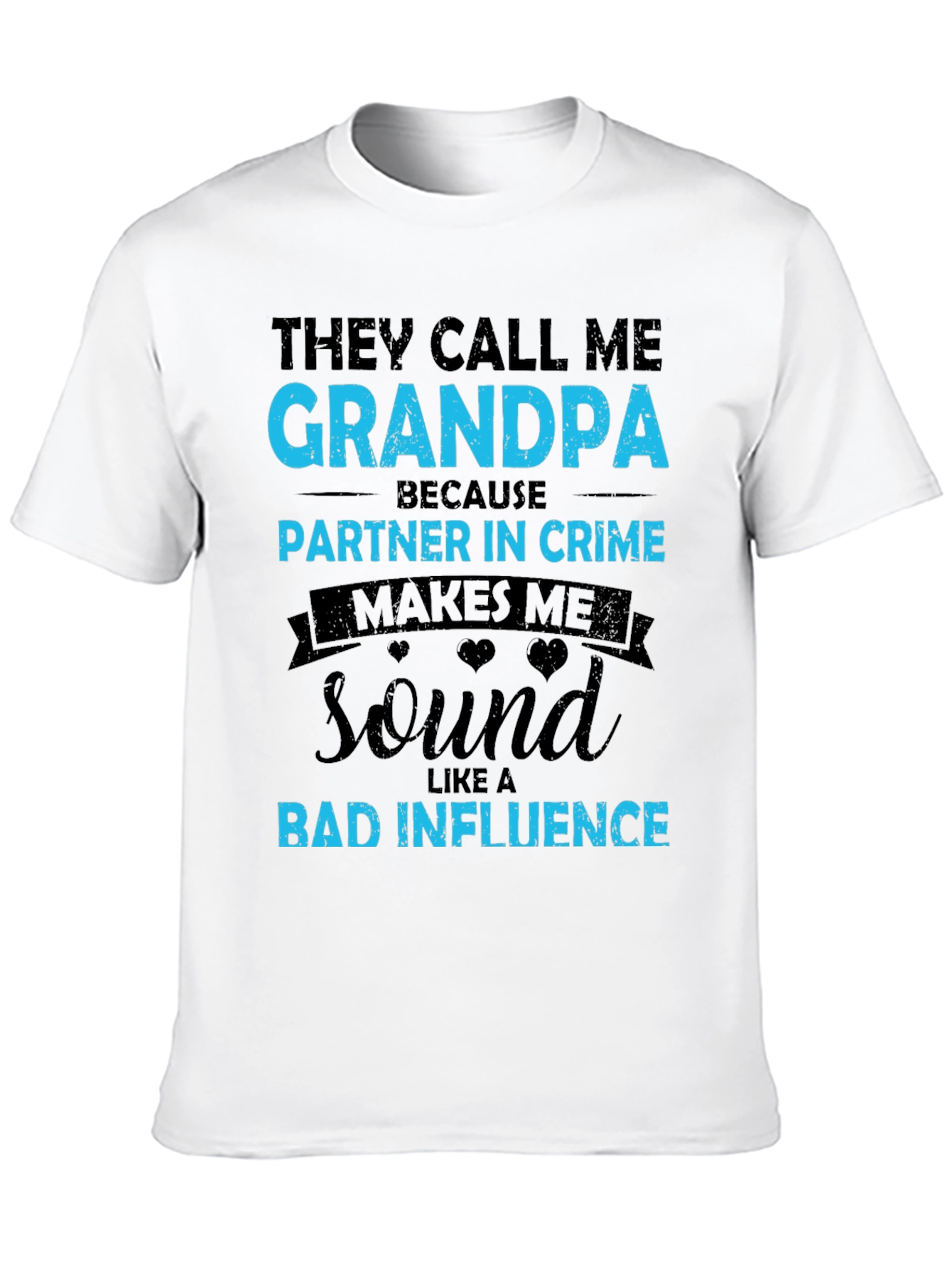 Funny Grandpa T-Shirt - Partner in Crime Tee