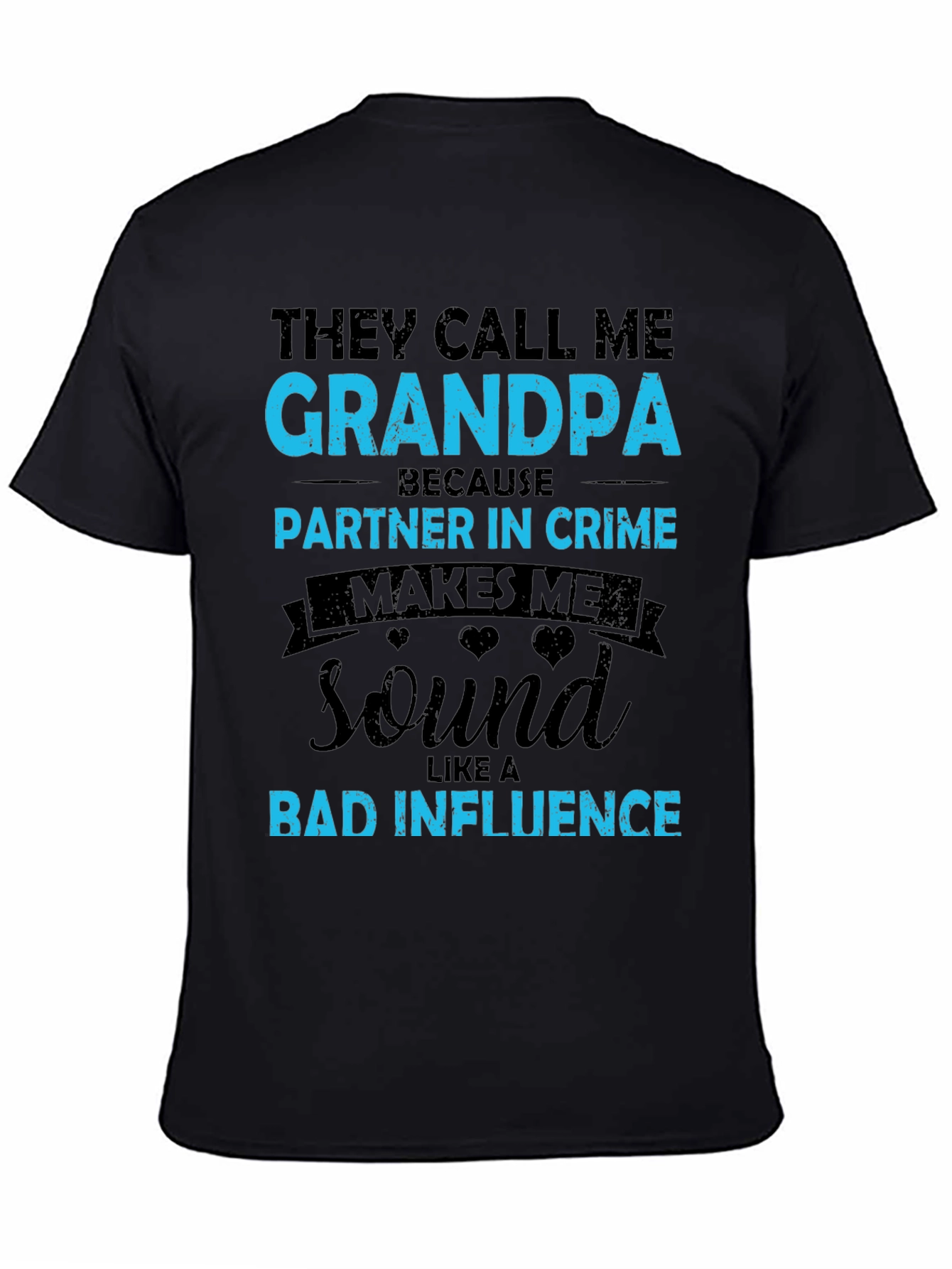 Funny Grandpa T-Shirt - Partner in Crime Tee