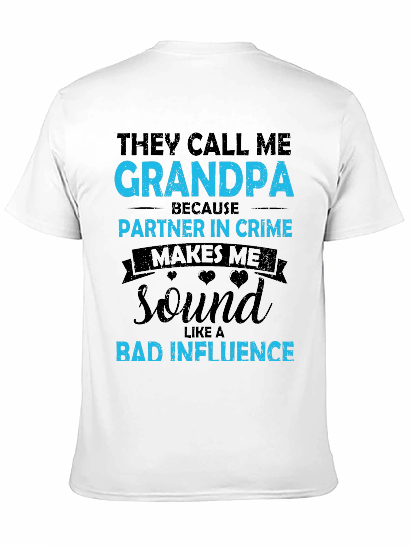 Funny Grandpa T-Shirt - Partner in Crime Tee