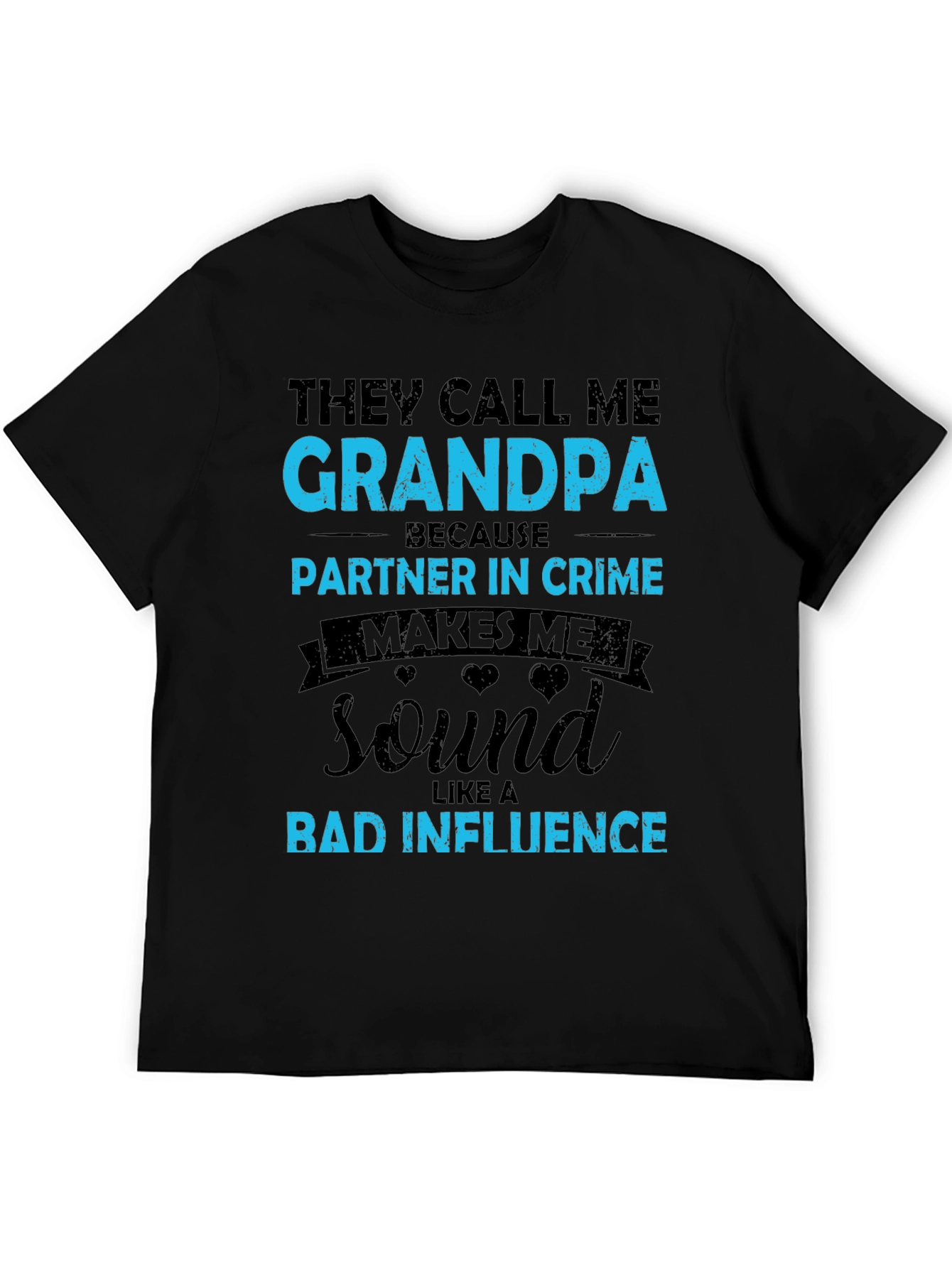 Funny Grandpa T-Shirt - Partner in Crime Tee