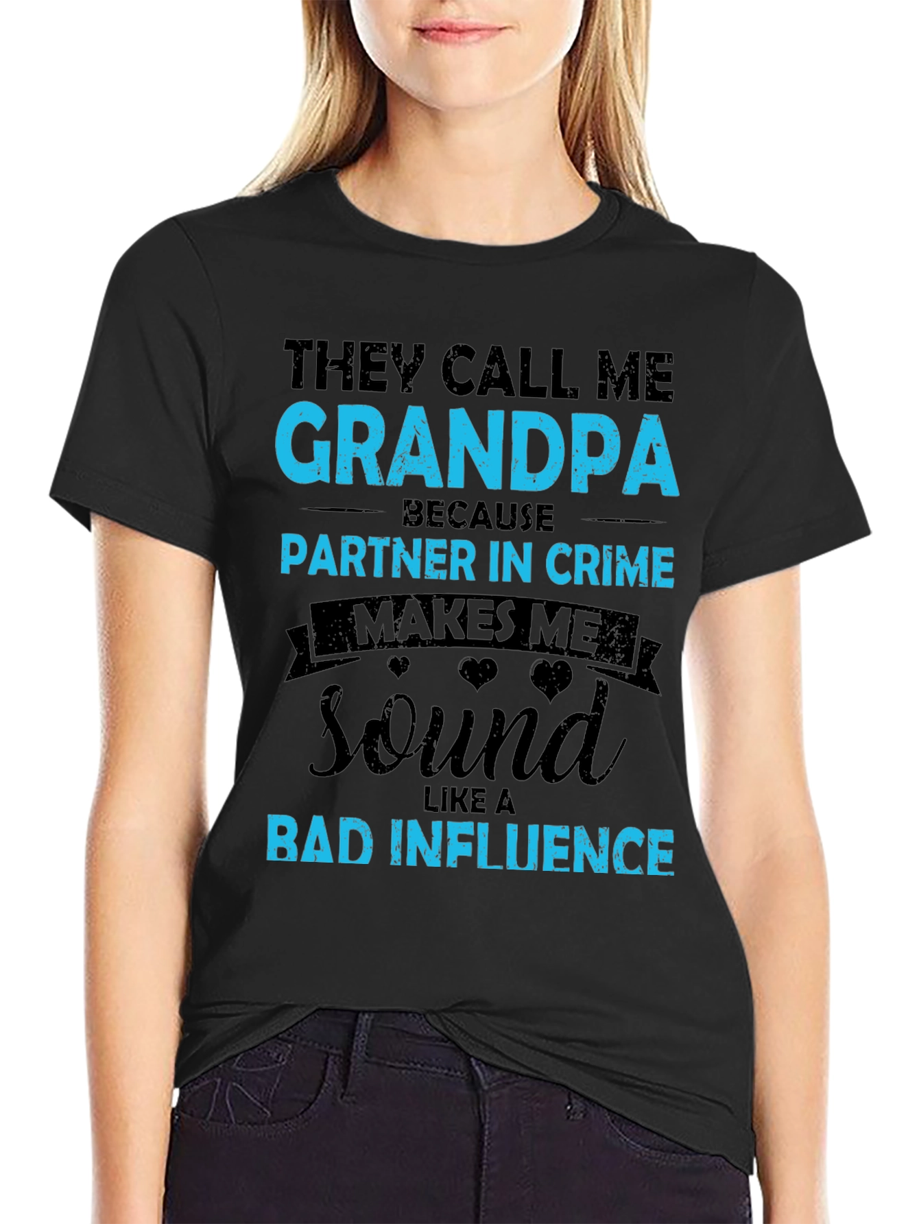 Funny Grandpa T-Shirt - Partner in Crime Tee