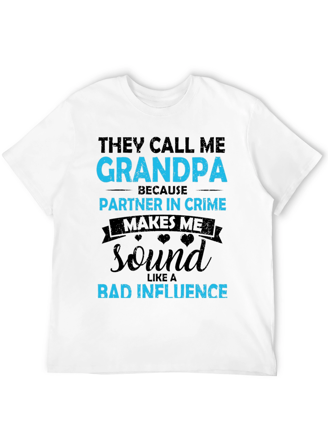 Funny Grandpa T-Shirt - Partner in Crime Tee